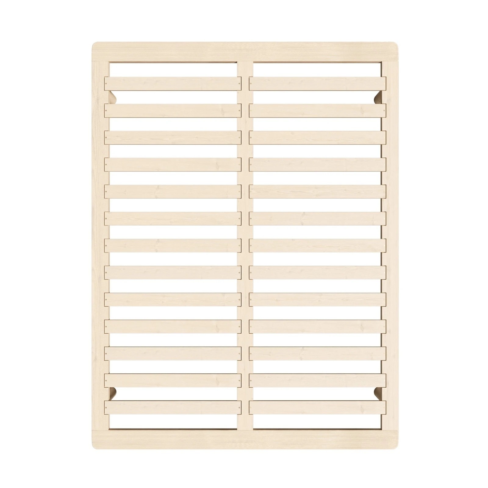 9 Oikiture Bed Frame Double Size Wooden Bed Base Platform Timber
 - Natural, 9 of 10