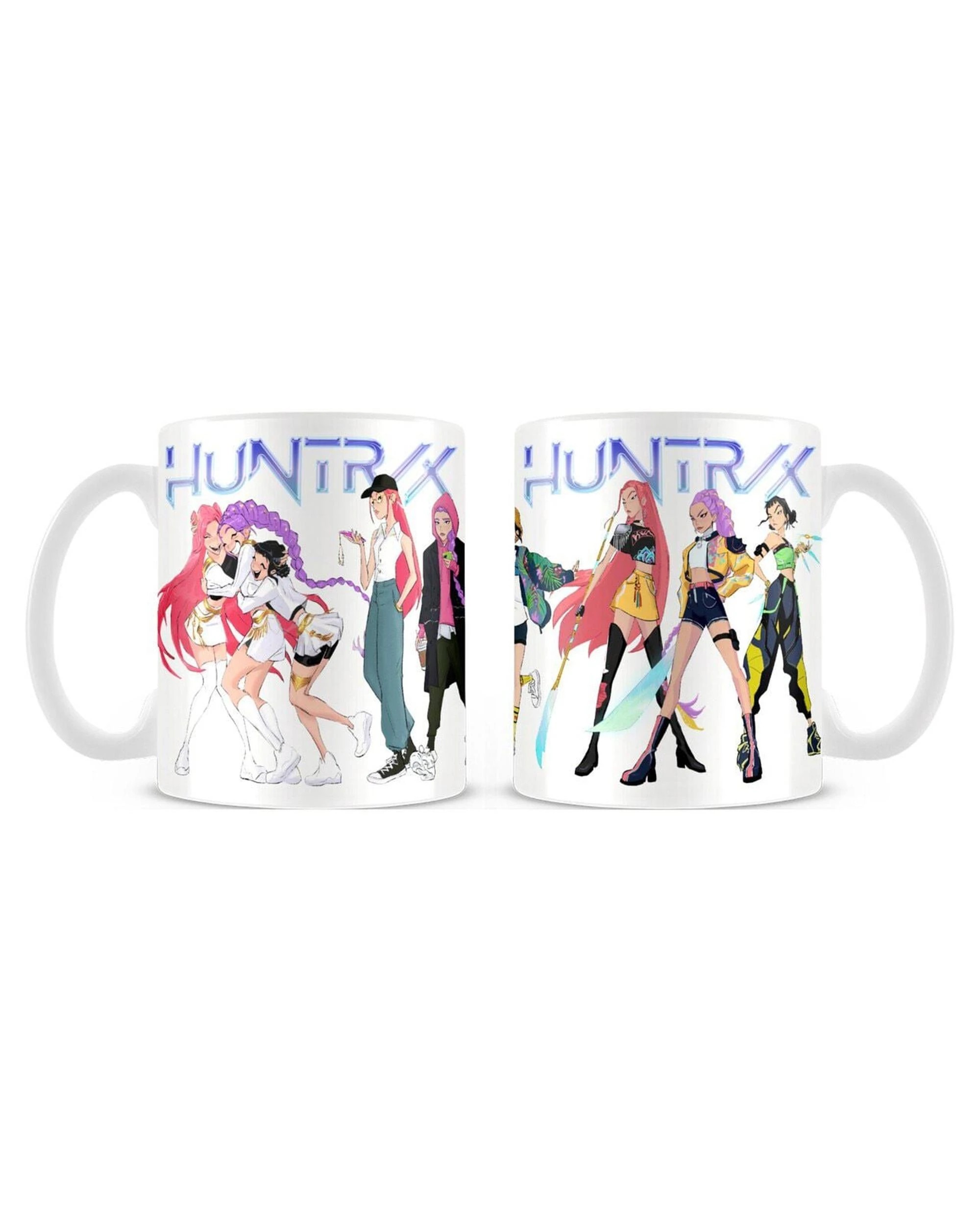 3 K-Pop Demon Hunters HUNTR/X Triptych White Mug, 3 of 3