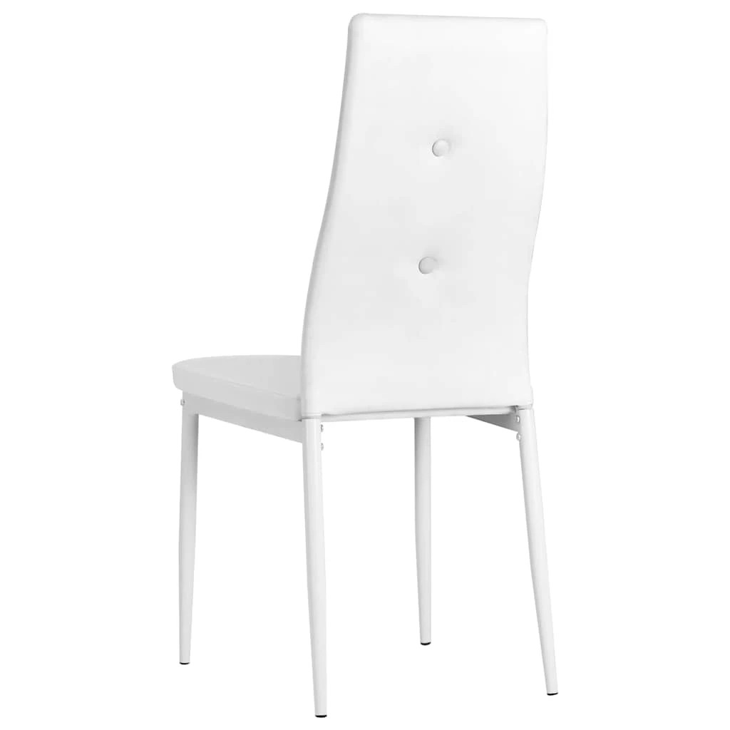 5 Vidaxl Dining Chair - White, 5 of 9