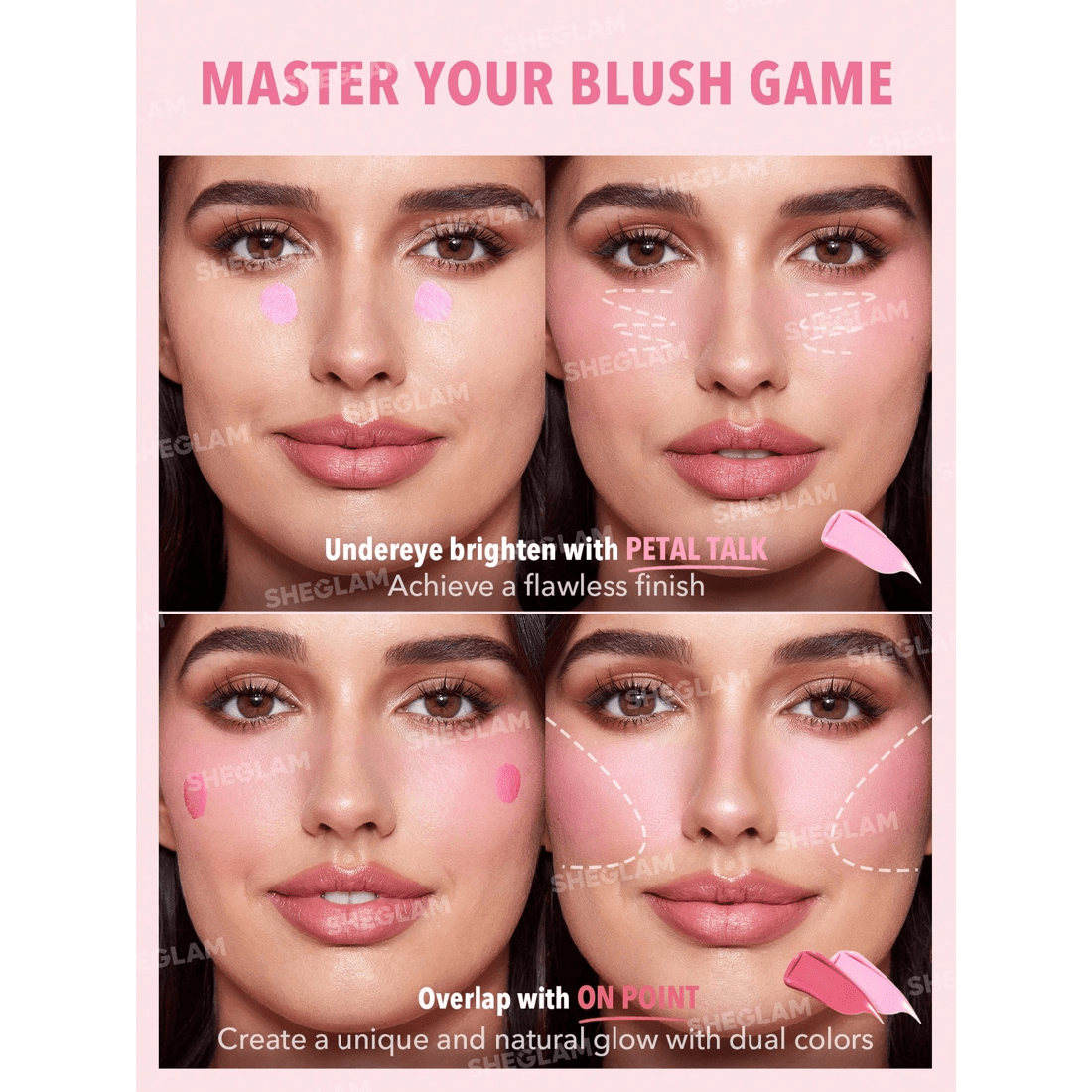 5 SHEGLAM Color Bloom Liquid Blush - Rose Ritual, 5 of 6