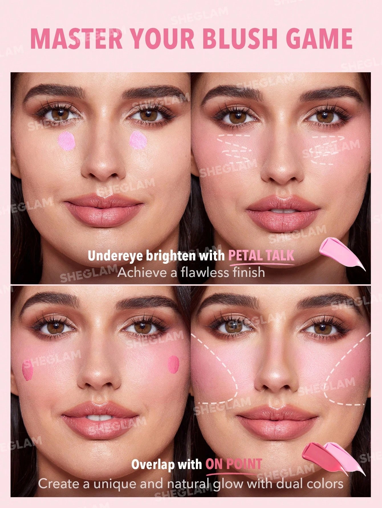 5 SHEGLAM Color Bloom Liquid Blush - Rose Ritual, 5 of 6