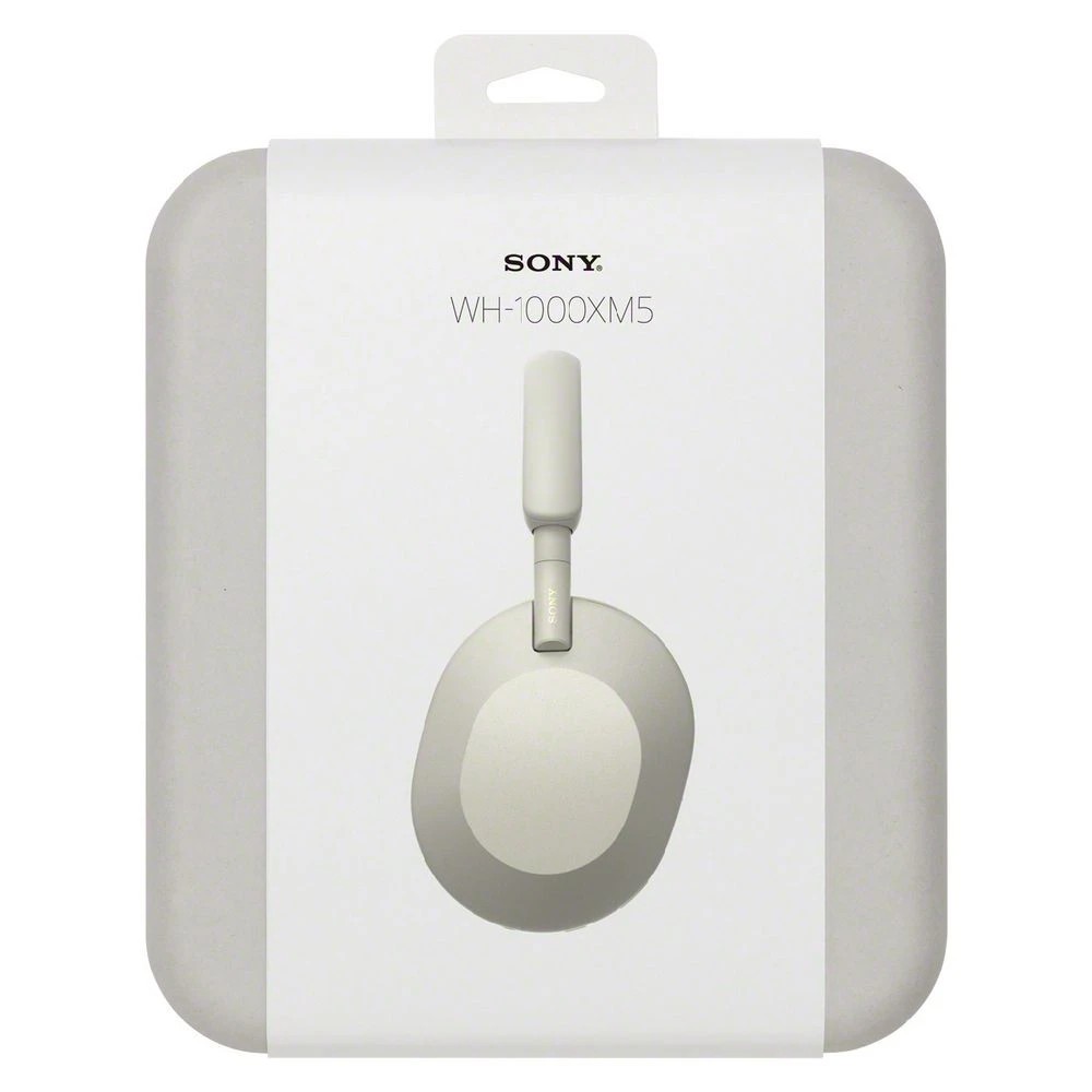 6 Sony WH-1000XM5 Wireless Noise Cancelling Headphones Silver, 6 of 9