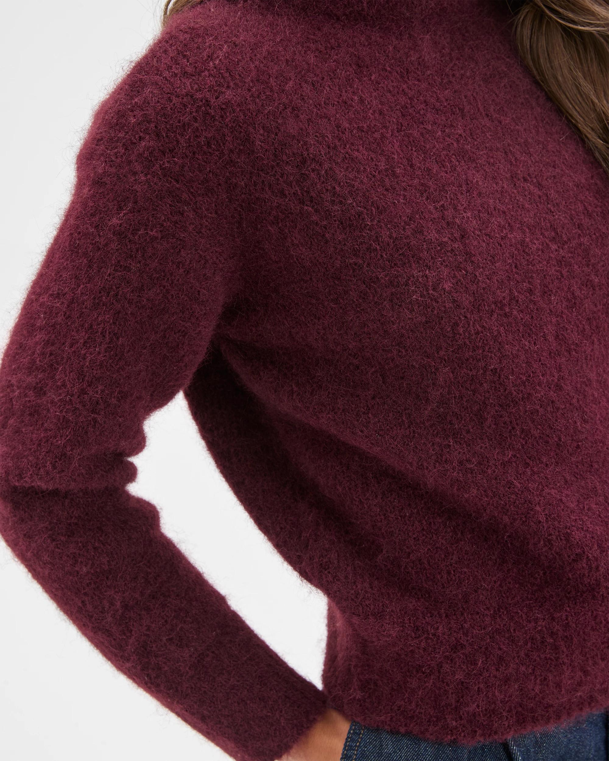 7 Target Petites Petites Plush Knit Jumper PINOT, 7 of 7