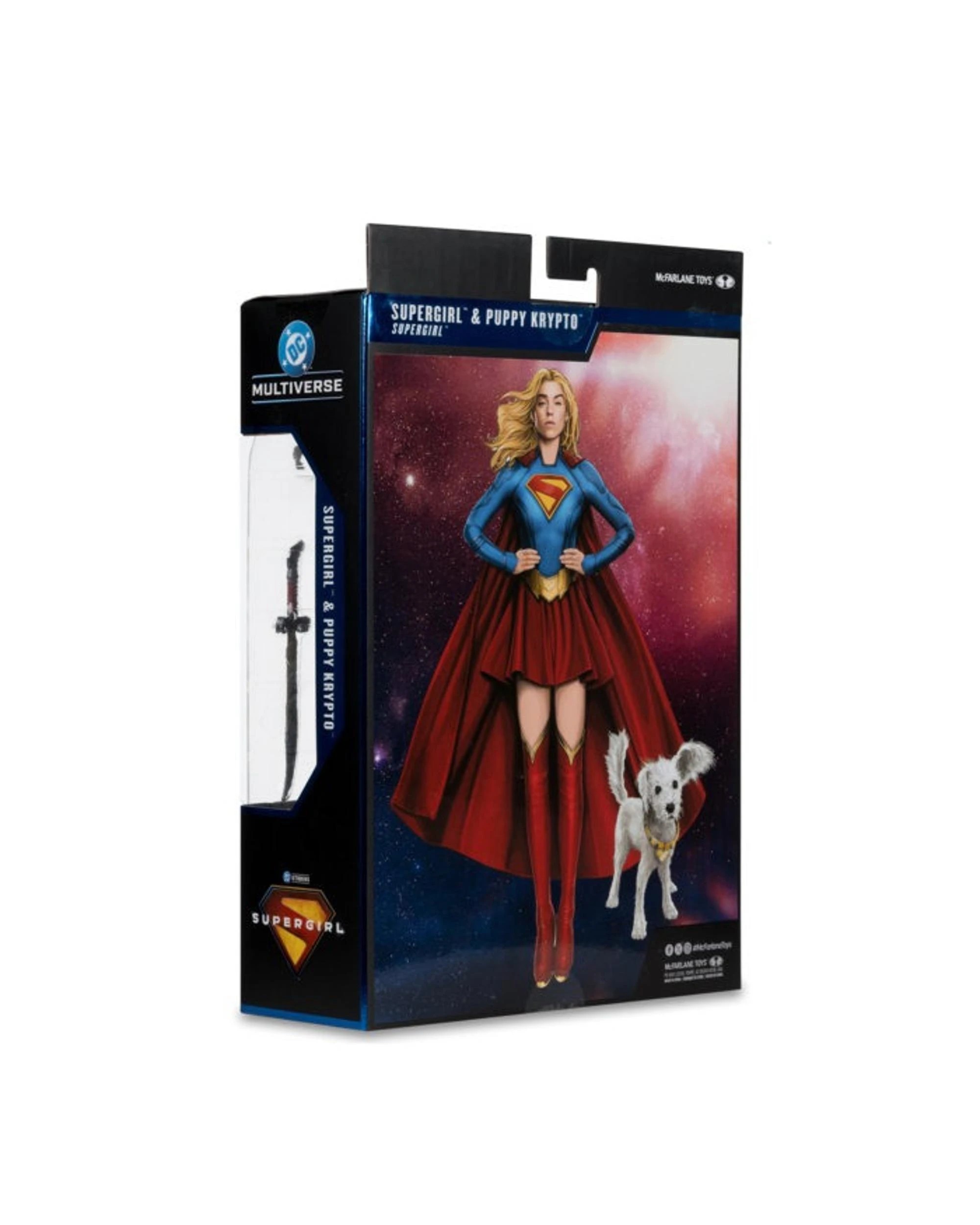 8 McFarlane DC Multiverse Supergirl - 2026 -  Supergirl and Puppy Krypto Deluxe Theatrical Edition 7 inch Figure, 8 of 8