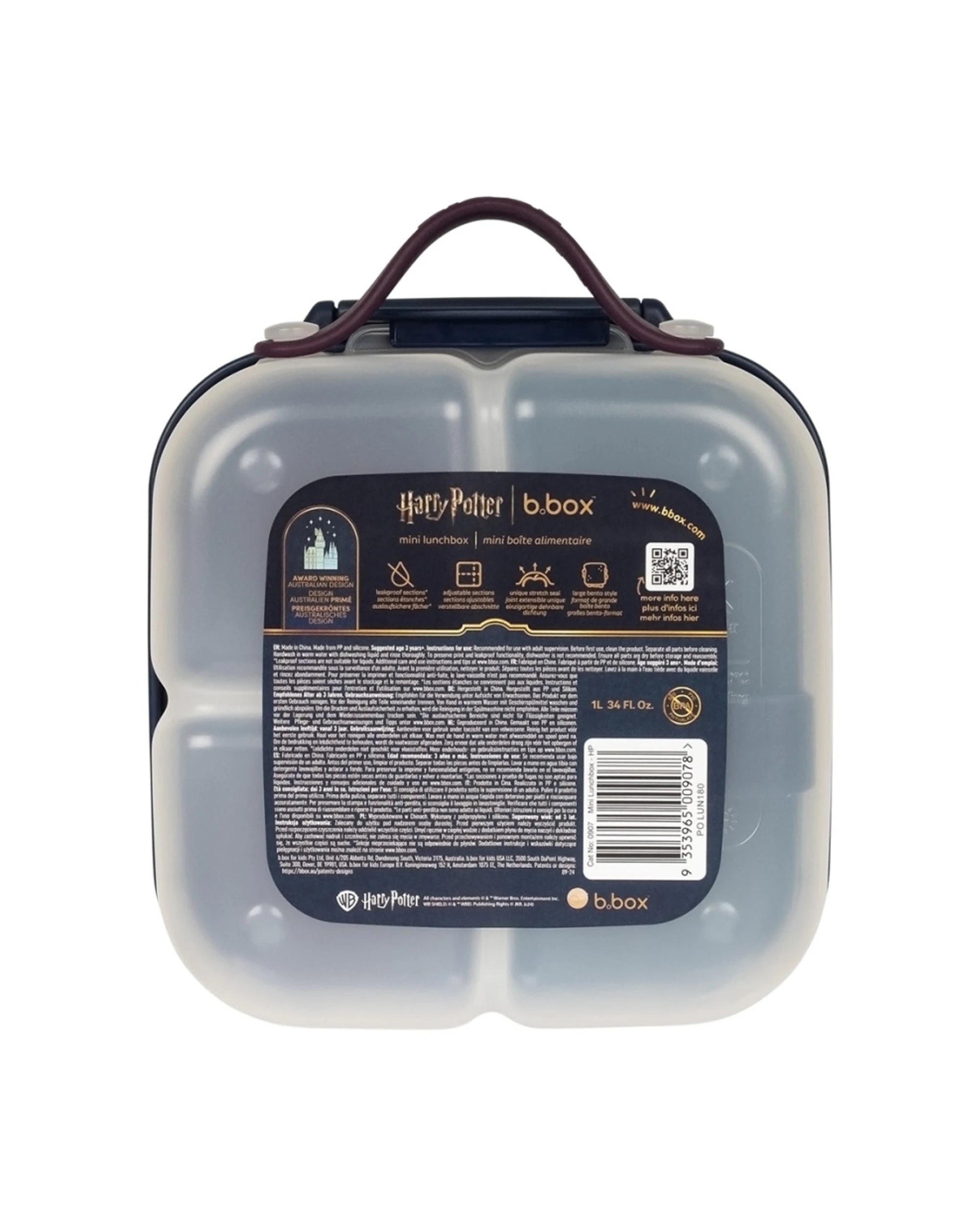 5 B.Box Harry Potter Mini Lunchbox, 5 of 5