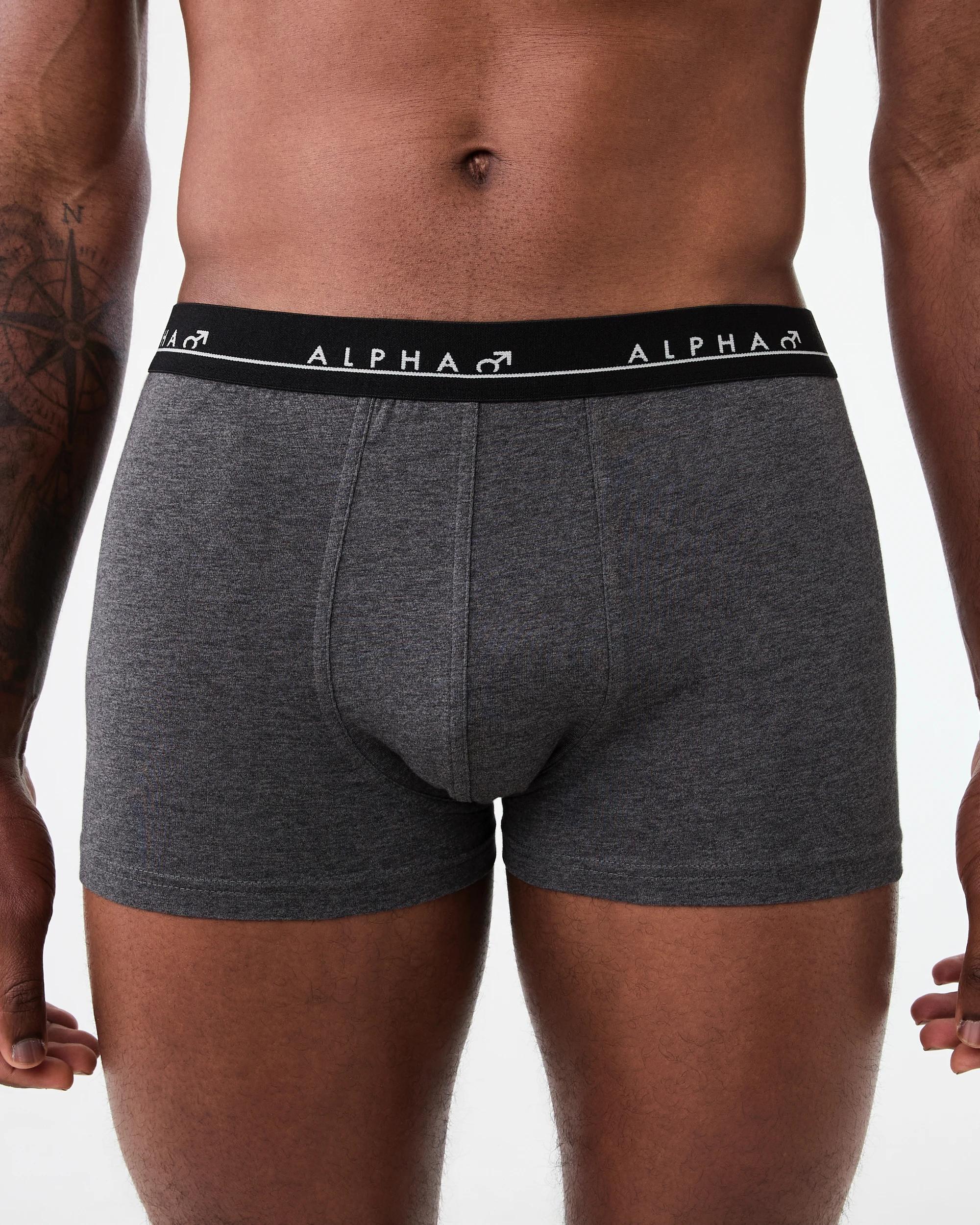 3 5 Pack Plain Trunks Multi Red, 3 of 8