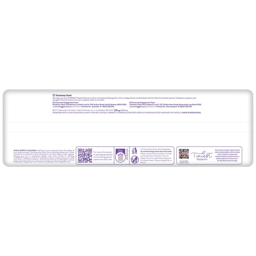 6 Huggies Nappy Pants Crawler Girl 36 Pack, 6 of 10