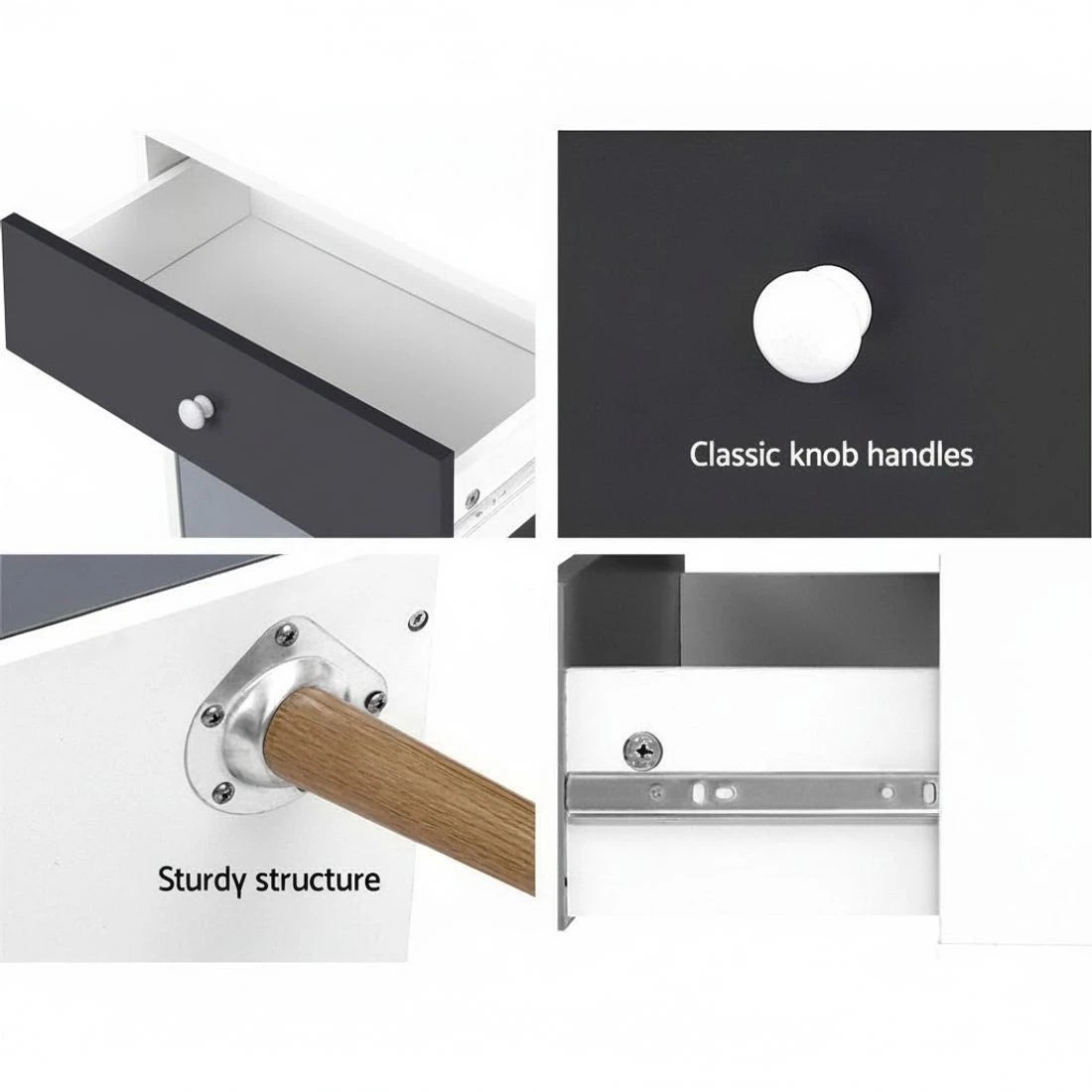 4 Artiss 5 Chest of Drawers Tallboy - Multi, 4 of 5