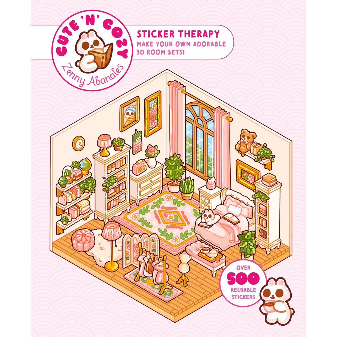 1 Cute 'n' Cozy Sticker Therapy: Make Your Own Adorable Room Sets!, 1 of 8