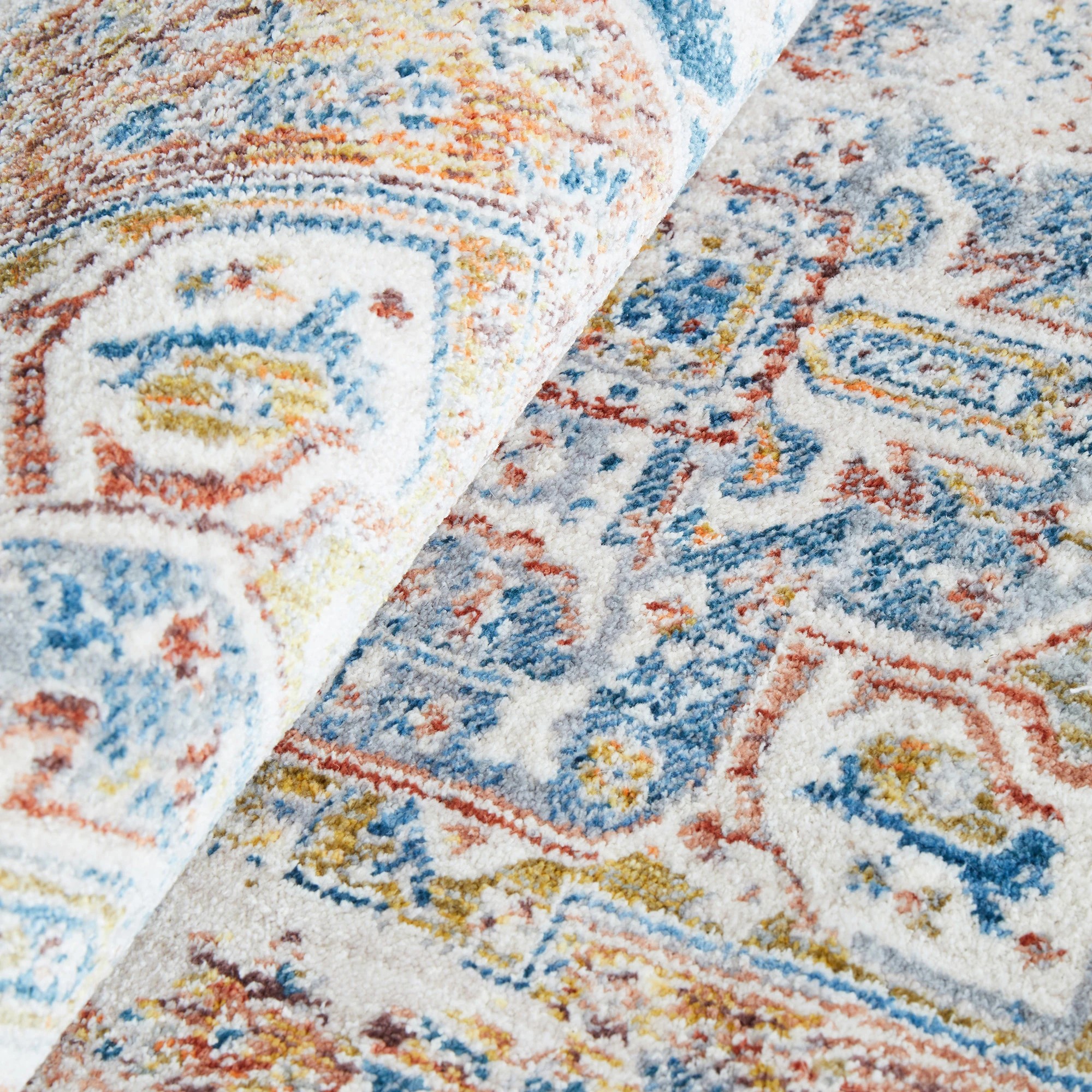 5 Common Ground Rugs Anatolia 300x80cm - Medium Runner Power Loomed Rug - Beige, 5 of 7