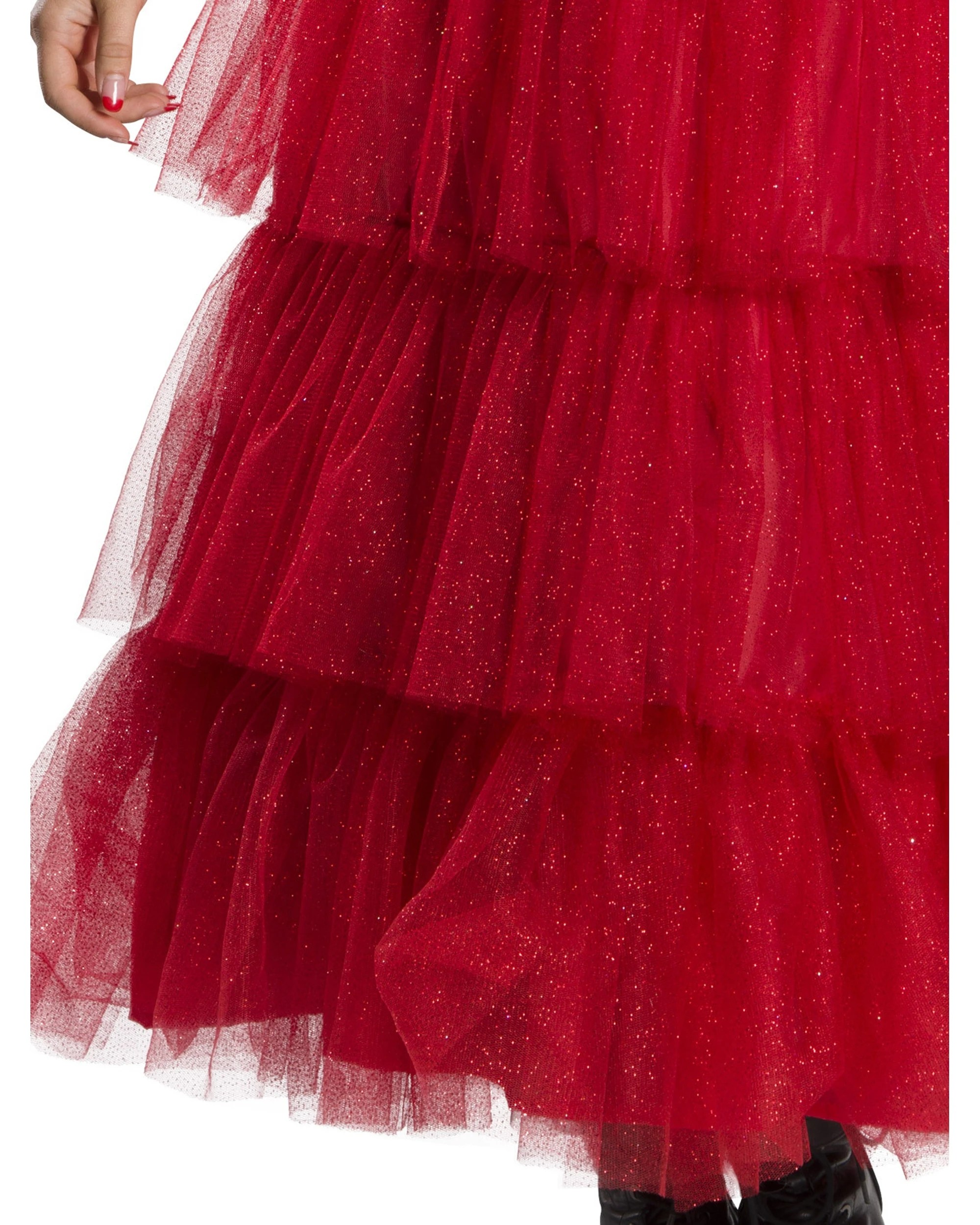 3 Beetlejuice Lydia Deetz Wedding Dress Women's Dress Up Costume Size S - Red, 3 of 3