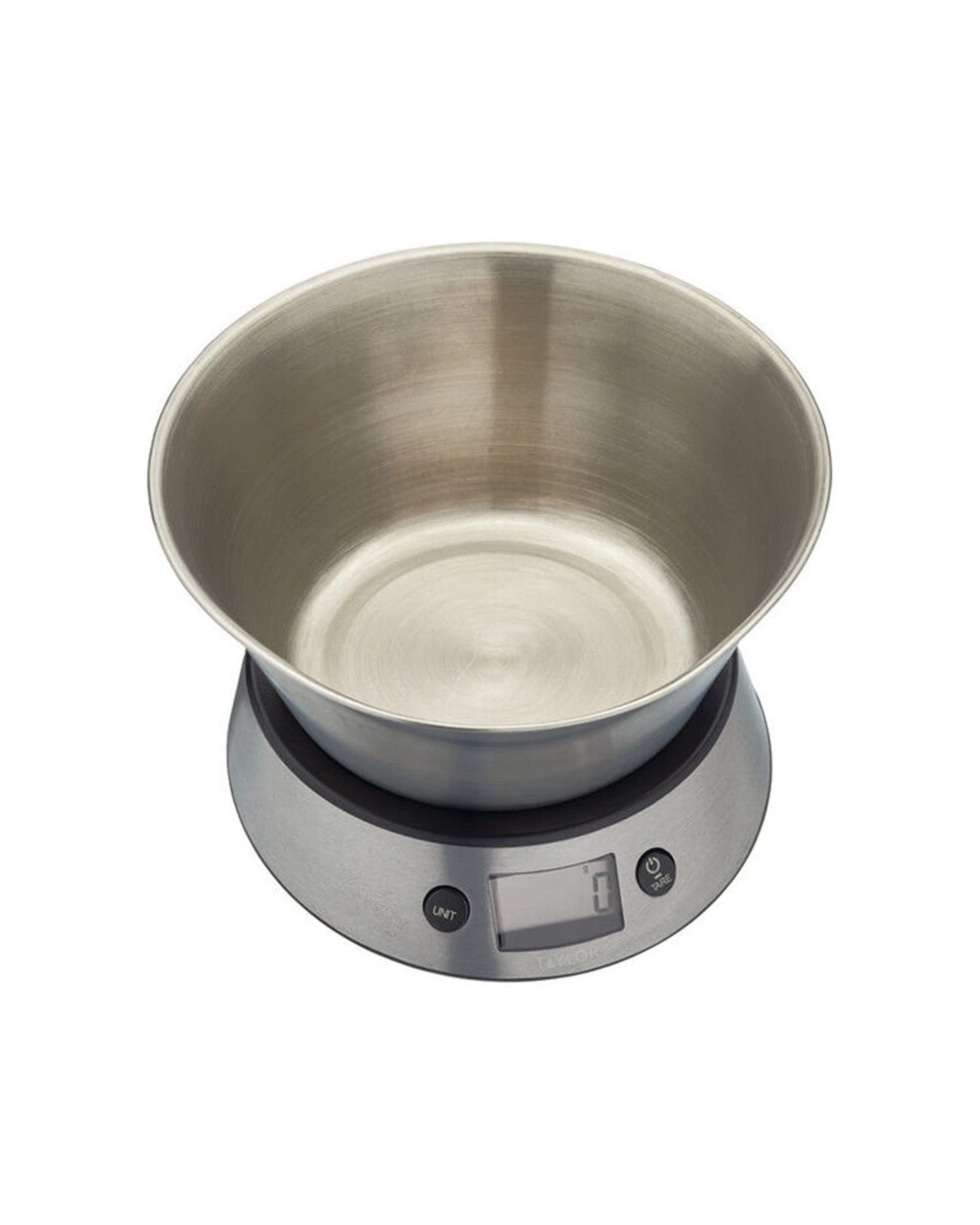 5 Taylor Stainless Steel Digital Kitchen Scale With Bowl 5kg - Silver, 5 of 5