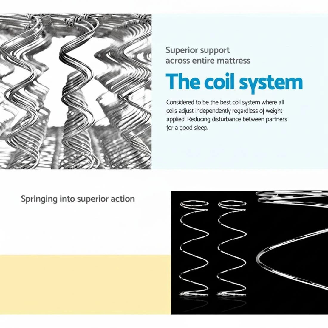 7 Giselle Bedding 24cm Mattress Pillow Top King Single - King Single Bed - Multi, 7 of 8