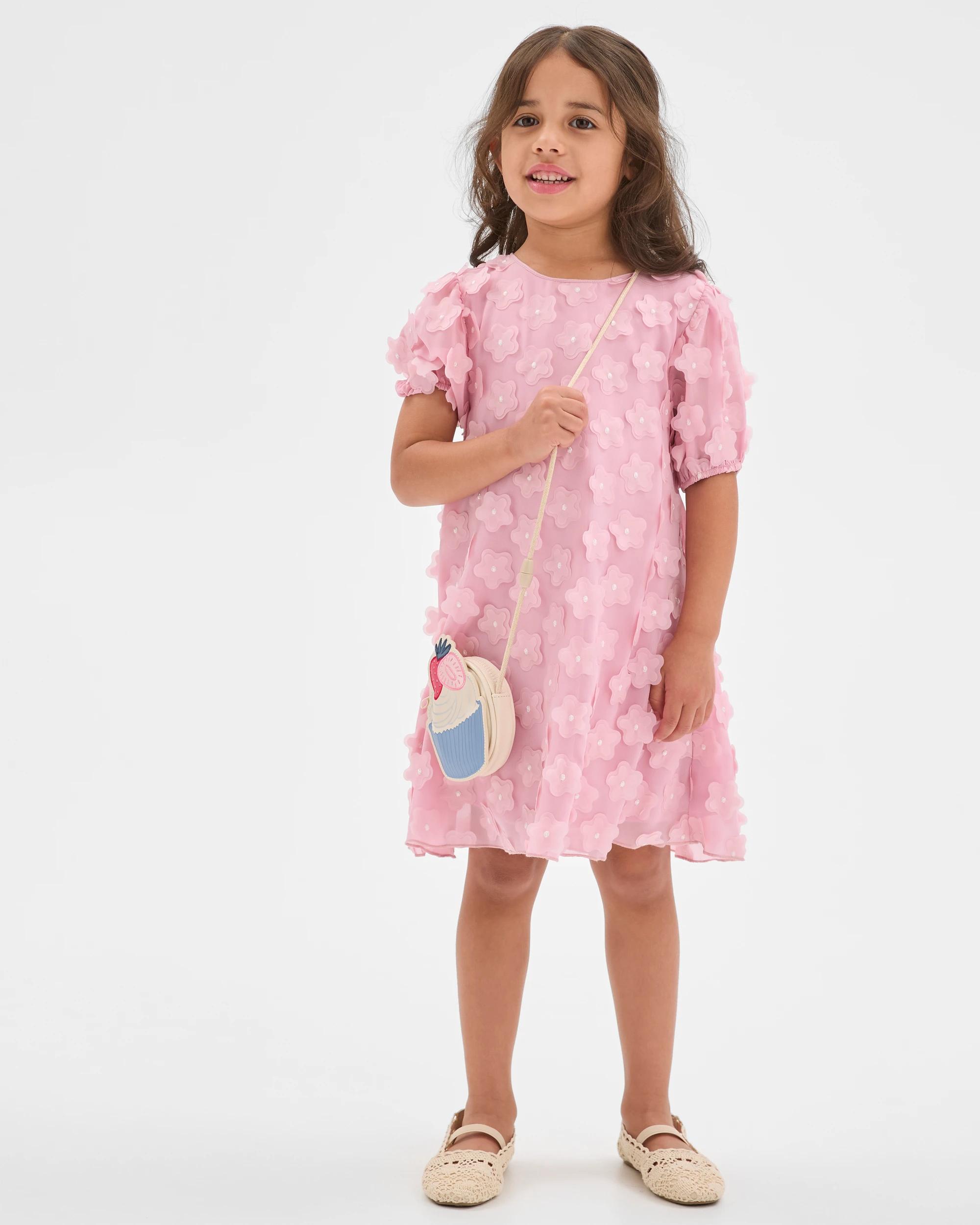 4 Target Kids Embellished Tulle Occasion Dress PINK, 4 of 5