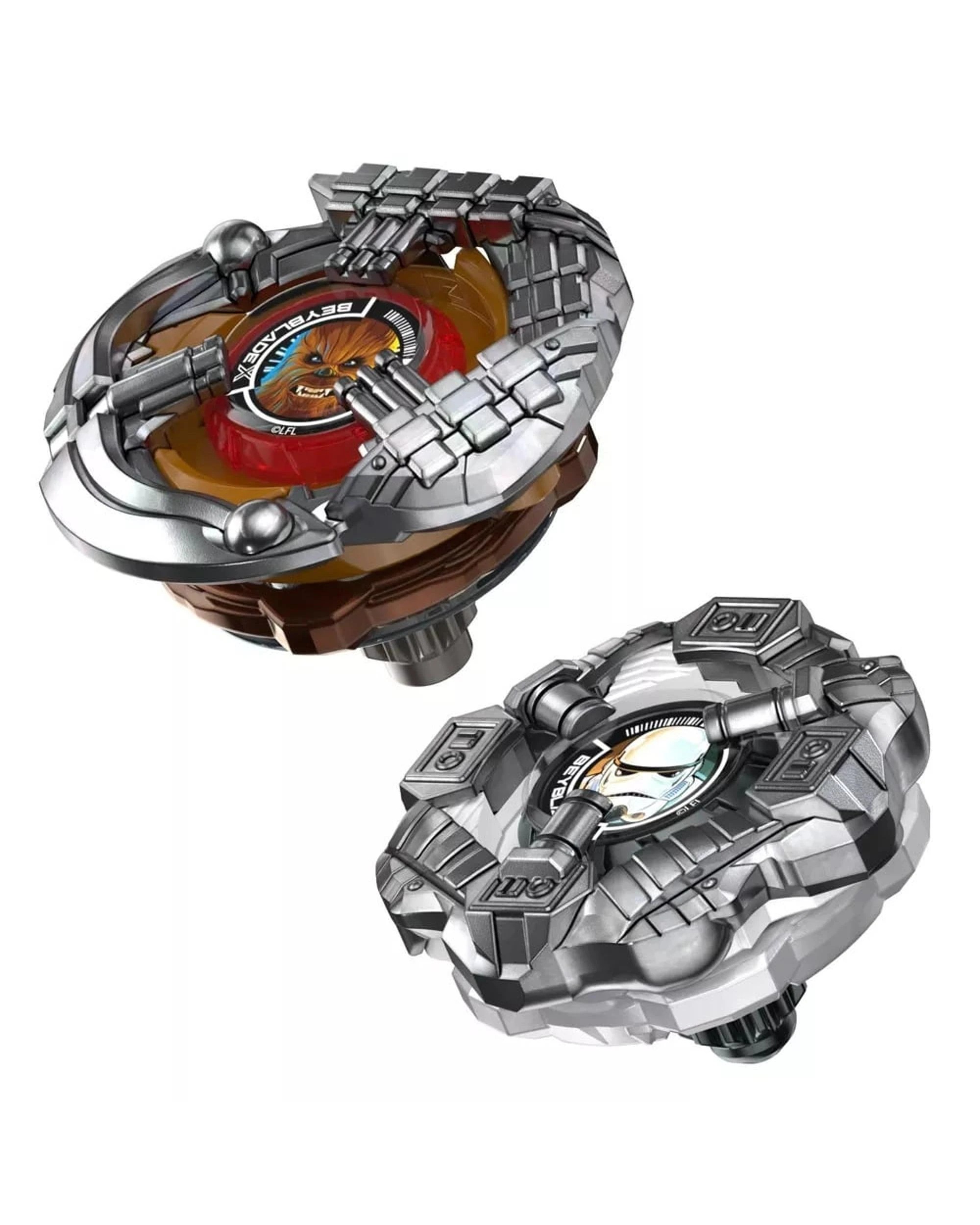 3 Beyblade X Star Wars Chewbacca 4-80LF Vs Stormtrooper 5-70B Multipack Set, 3 of 5