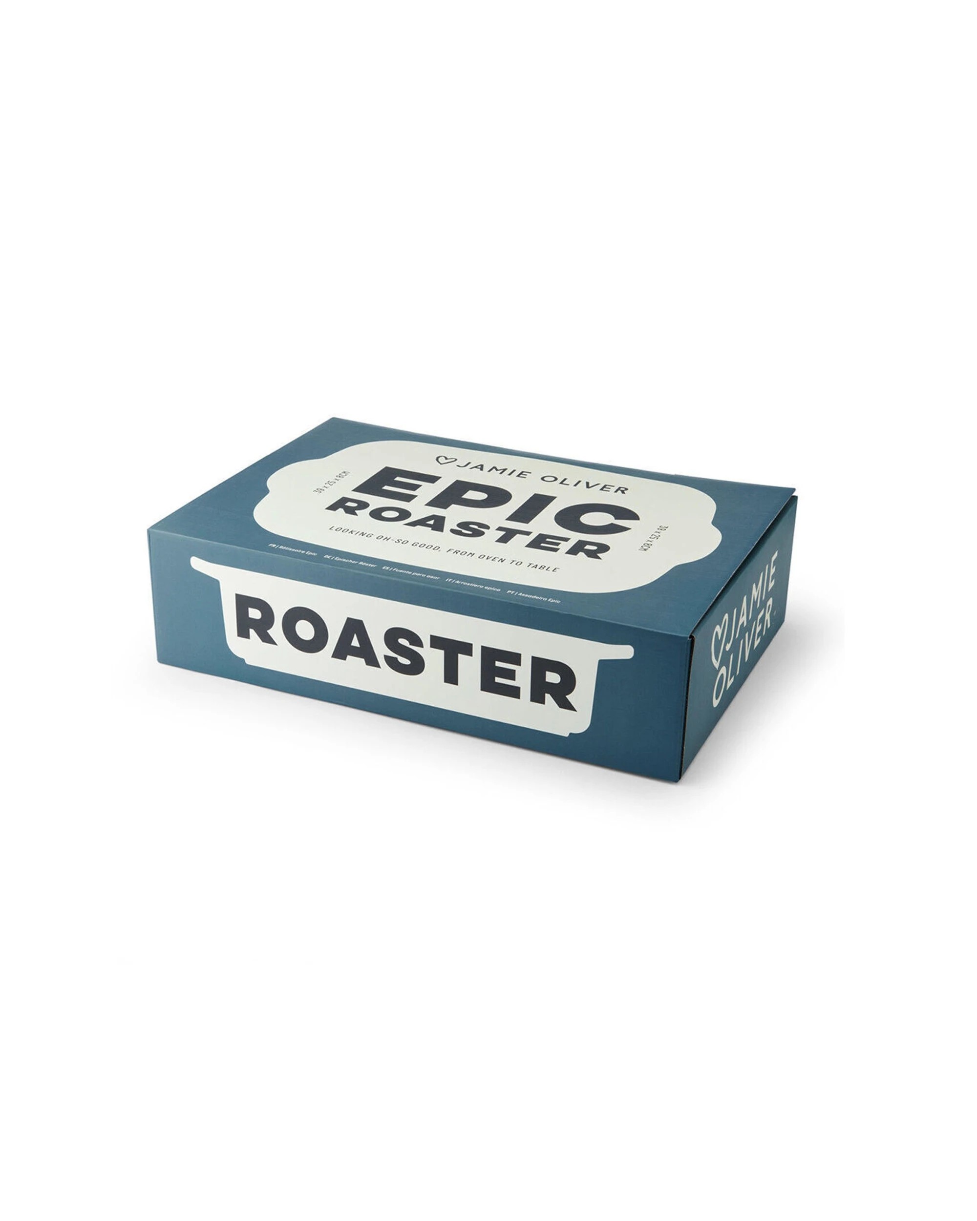 4 Jamie Oliver Stoneware Big Love Epic Roaster 39x25cm Durable Oven Safe 2PK - White, 4 of 6