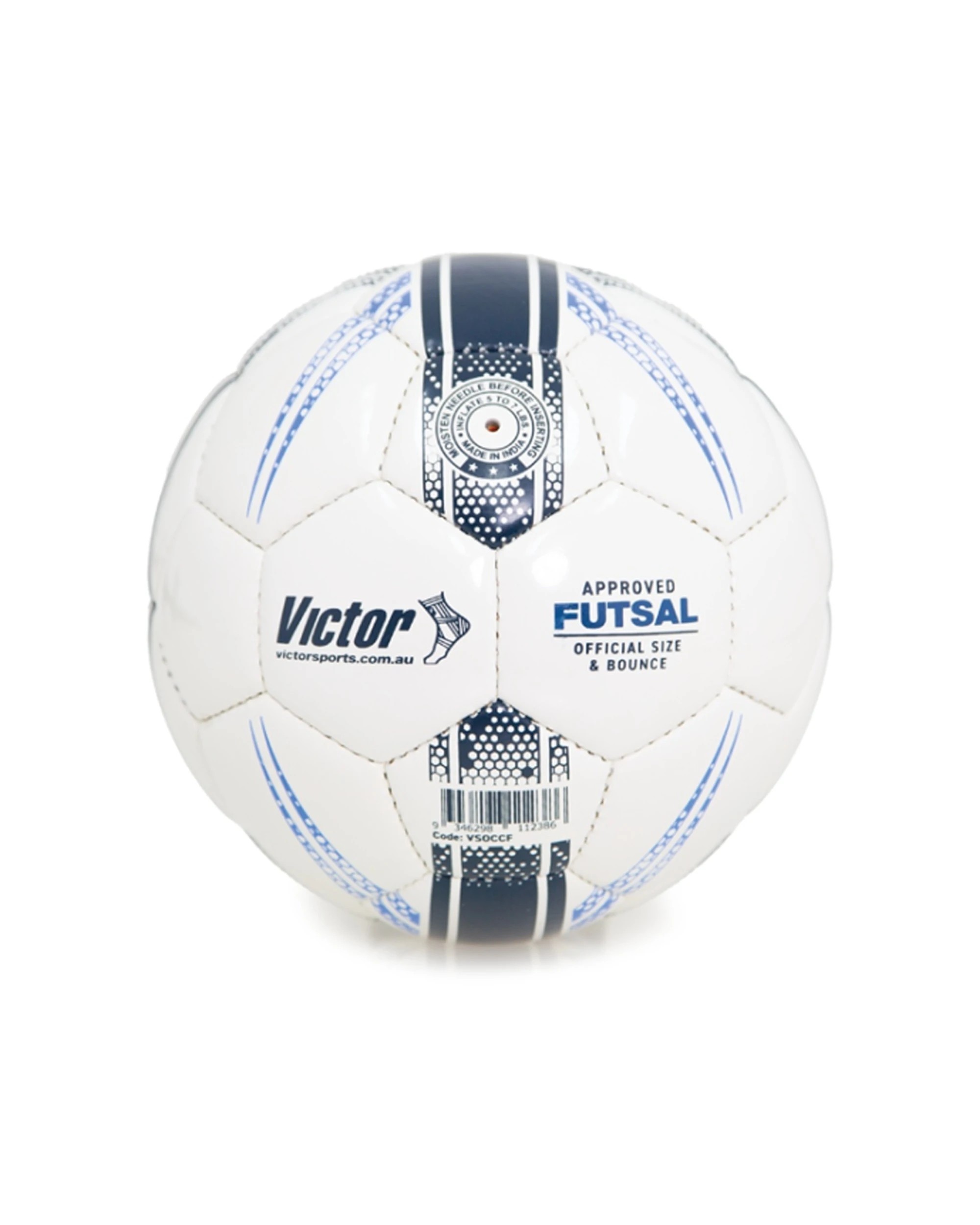 1 Victor Sports Soccer Competition Futsal Ball Official Size Latex - Multi, 1 of 3
