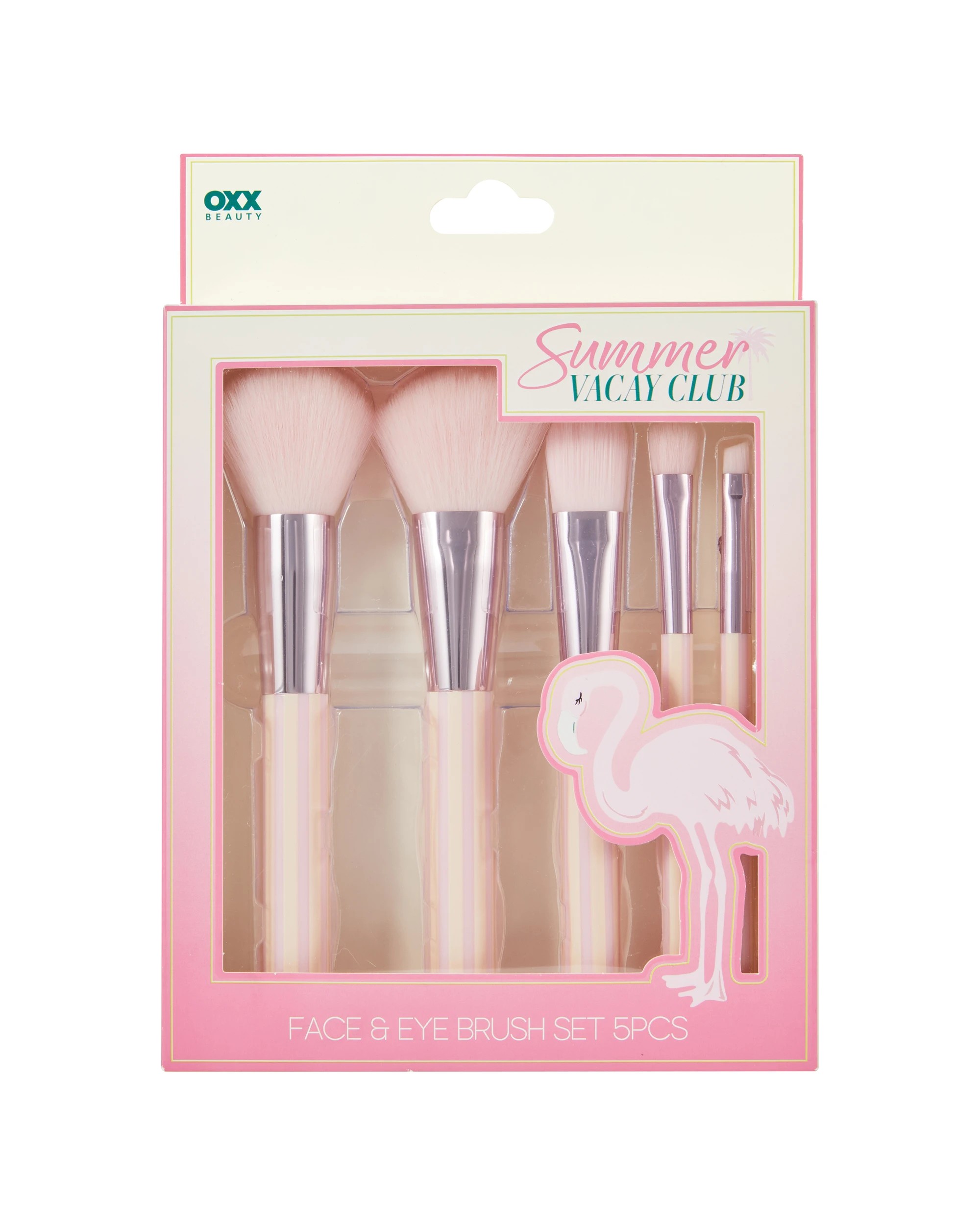 1 OXX Beauty 5 Piece Summer Vacay Club Face and Eye Brush Set, 1 of 4