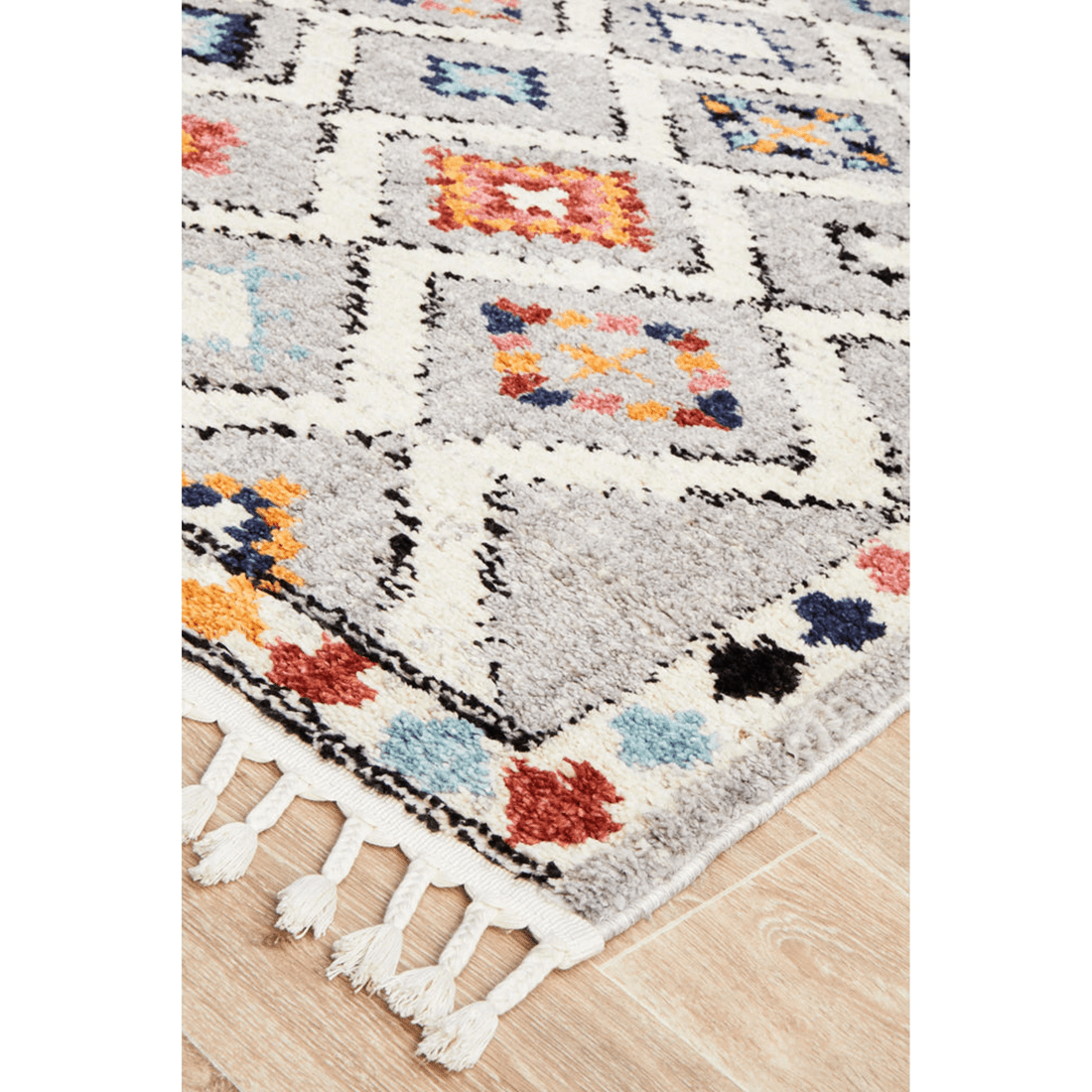 5 Rug Culture Marrakesh 555 Grey — 20 mm Polypropylene Power-loomed Rug (Made in Turkey) - Grey, 5 of 9