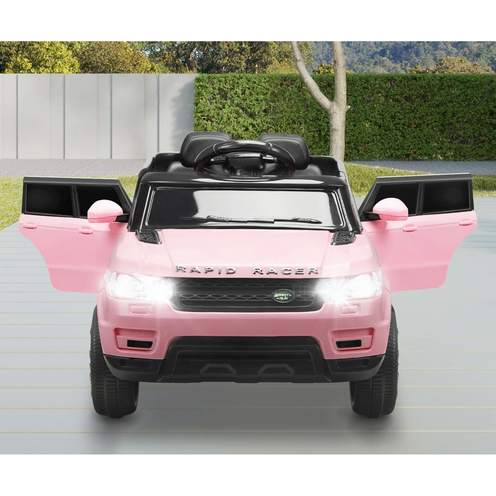 4 Mazam Kids Ride On Car Electric Vehicle Toy Remote Cars Gift Mp3 Led Light 12v
 - Pink, 4 of 10