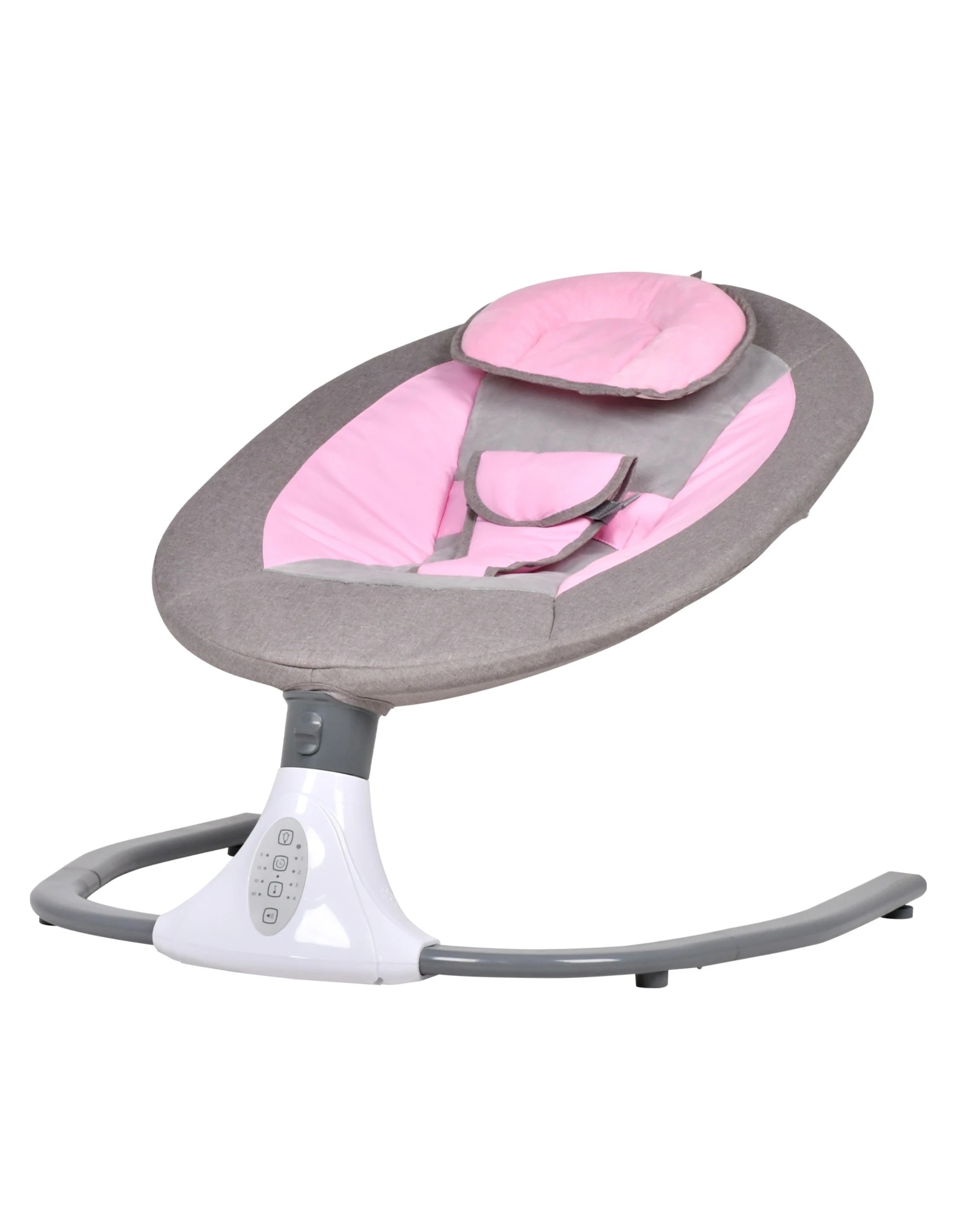 7 Advwin Electric Baby Swing Chair with Mosquito Net  - Pink, 7 of 10