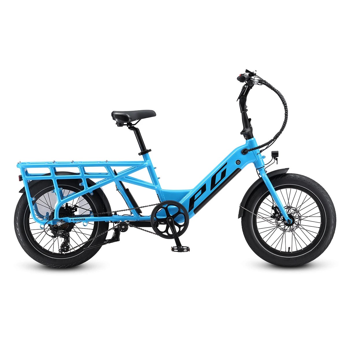 2 Progear E-Moover Cargo Bike - Electric Blue, 2 of 9