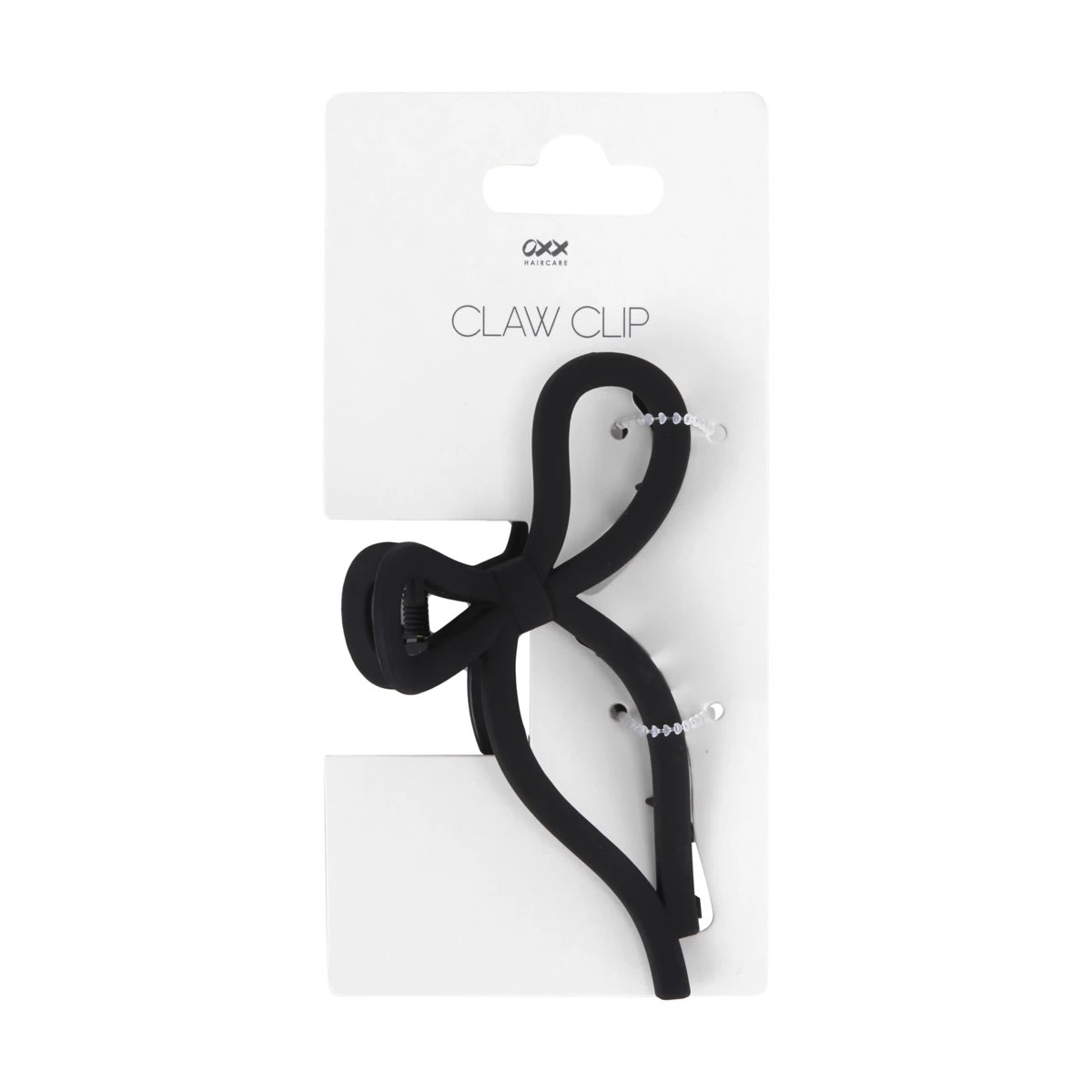 3 OXX Haircare Black Bow Claw Clip, 3 of 3