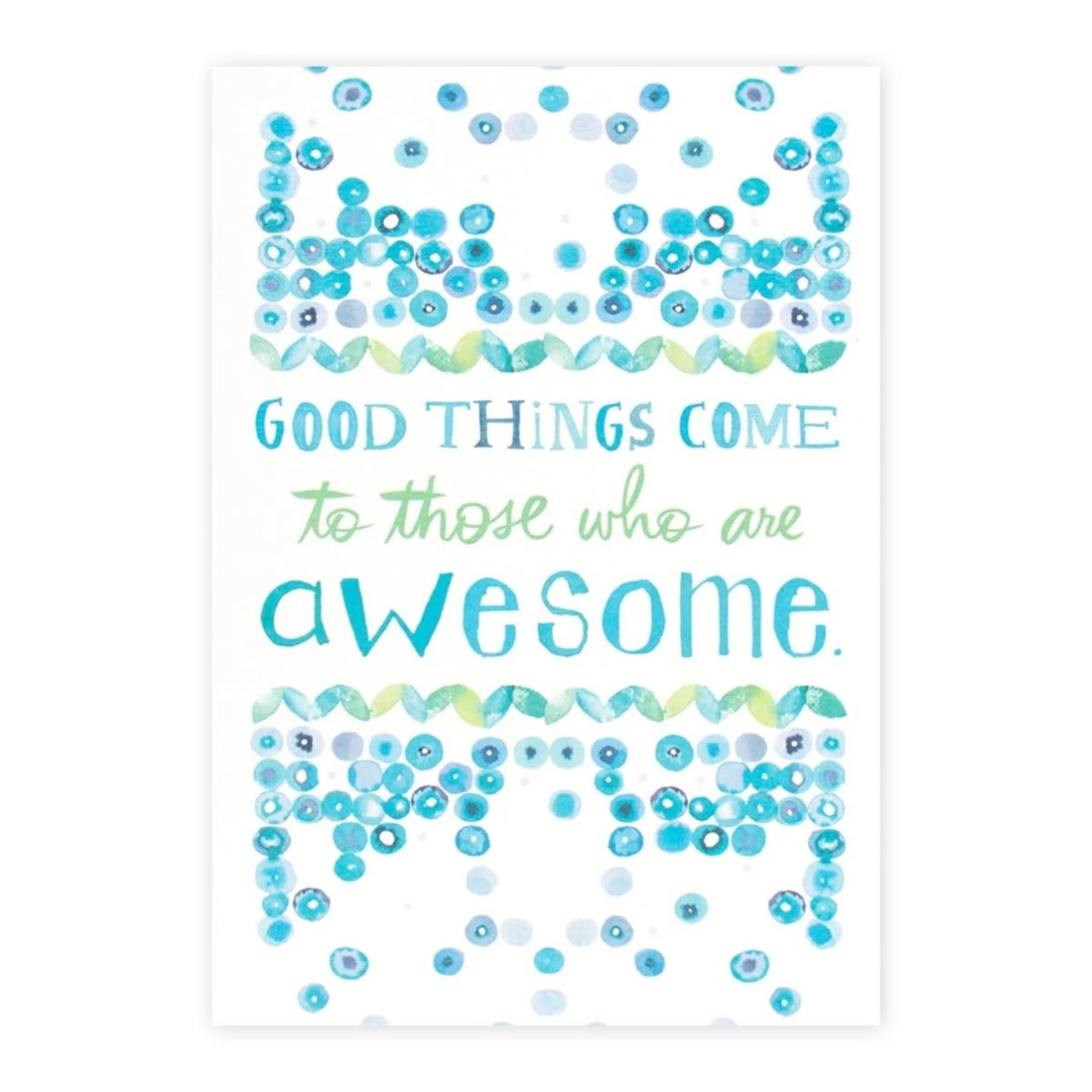3 Connections from Hallmark Birthday Card - Good Things Come, 3 of 3