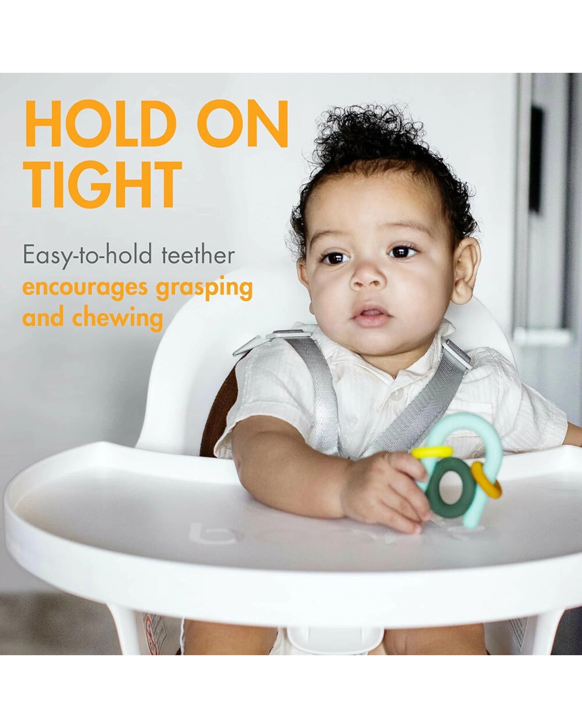 5 Boon 2PK HOOP Food-Grade Silicone Toddler Baby Sleeping Teether - Multi, 5 of 6