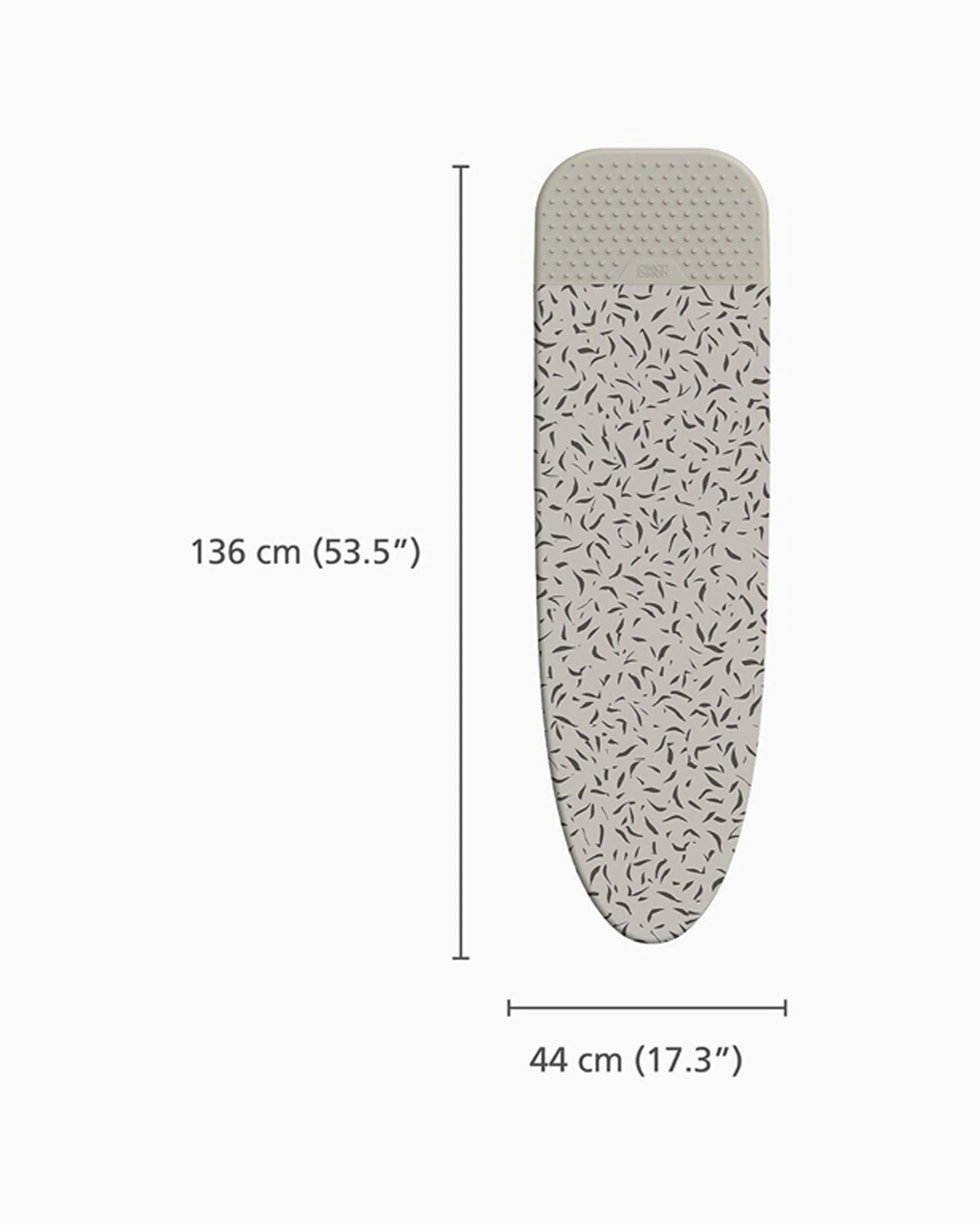 4 Joseph Joseph Glide Cotton Ironing Board Cover Replacement 130x38cm Ecru - White, 4 of 4