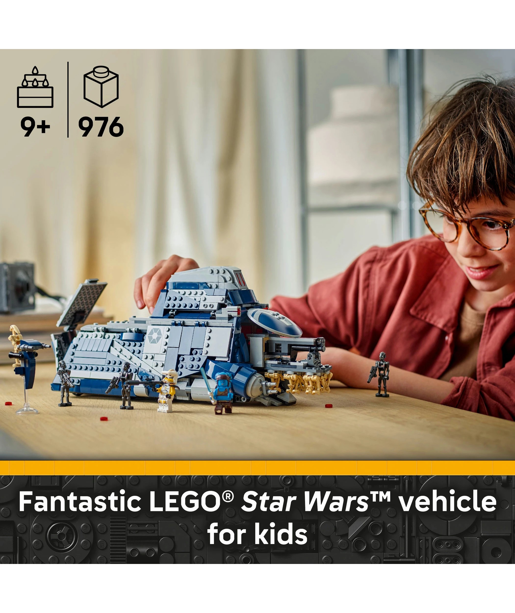 3 LEGO Star Wars Battle of Felucia Separatist MTT 75435, 3 of 10