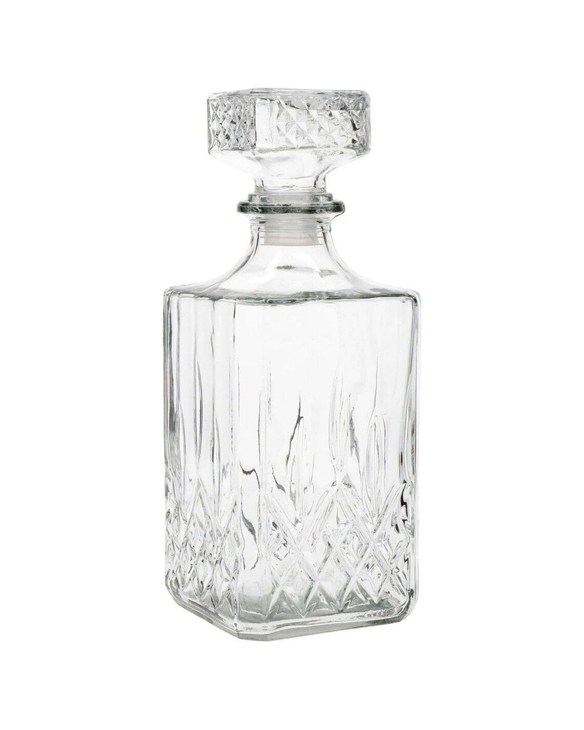 8 BarCraft 10pc Whiskey 900ml Decanter With Glass Tumblers - Clear, 8 of 8