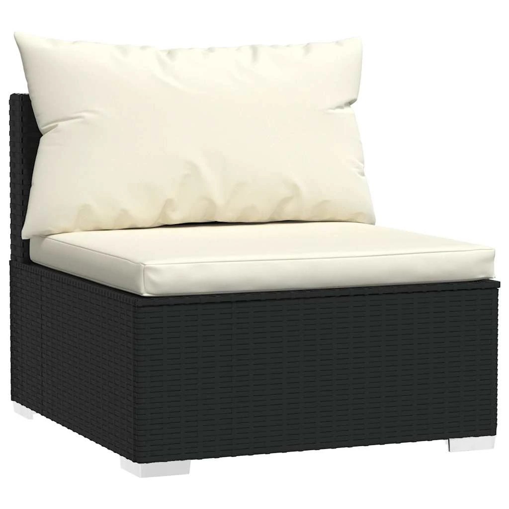 vidaXL Garden lounge set Modular - Black - Kmart