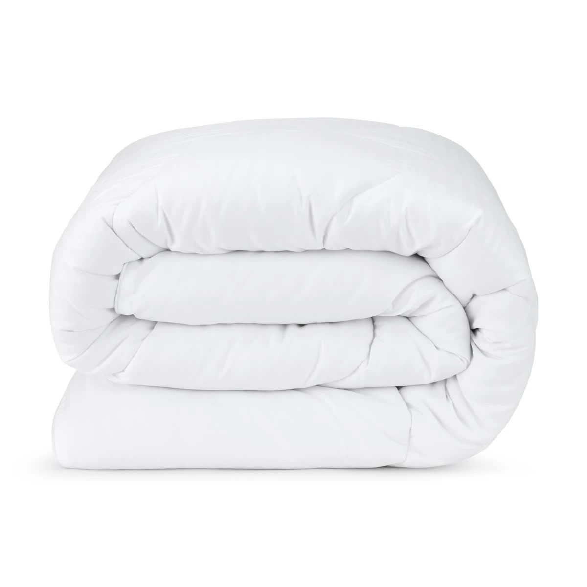 2 Ultra Warmth Touch of Silk Quilt - King Bed, White, 2 of 4