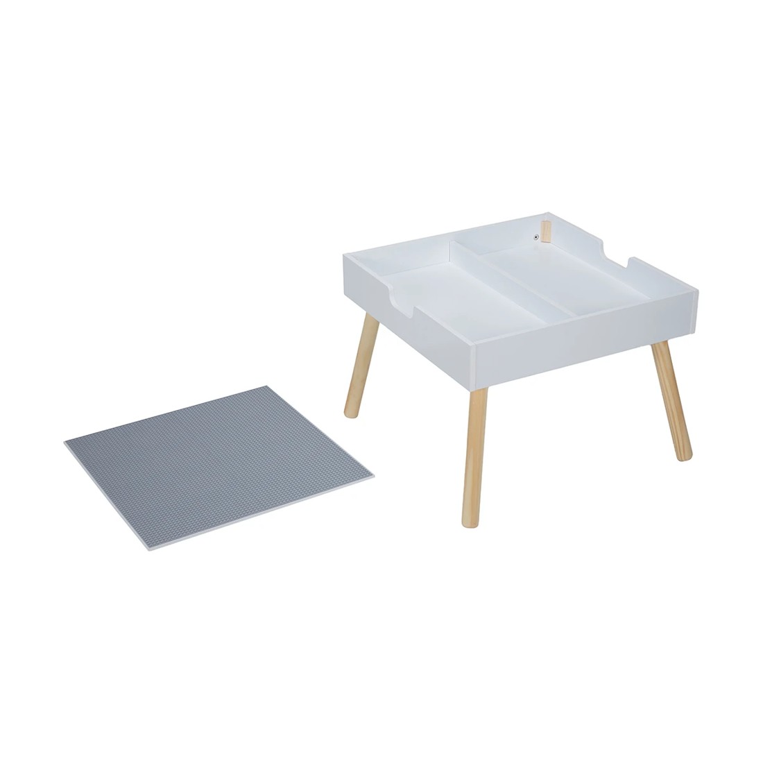 5 Construction Display Table with Storage, 5 of 10