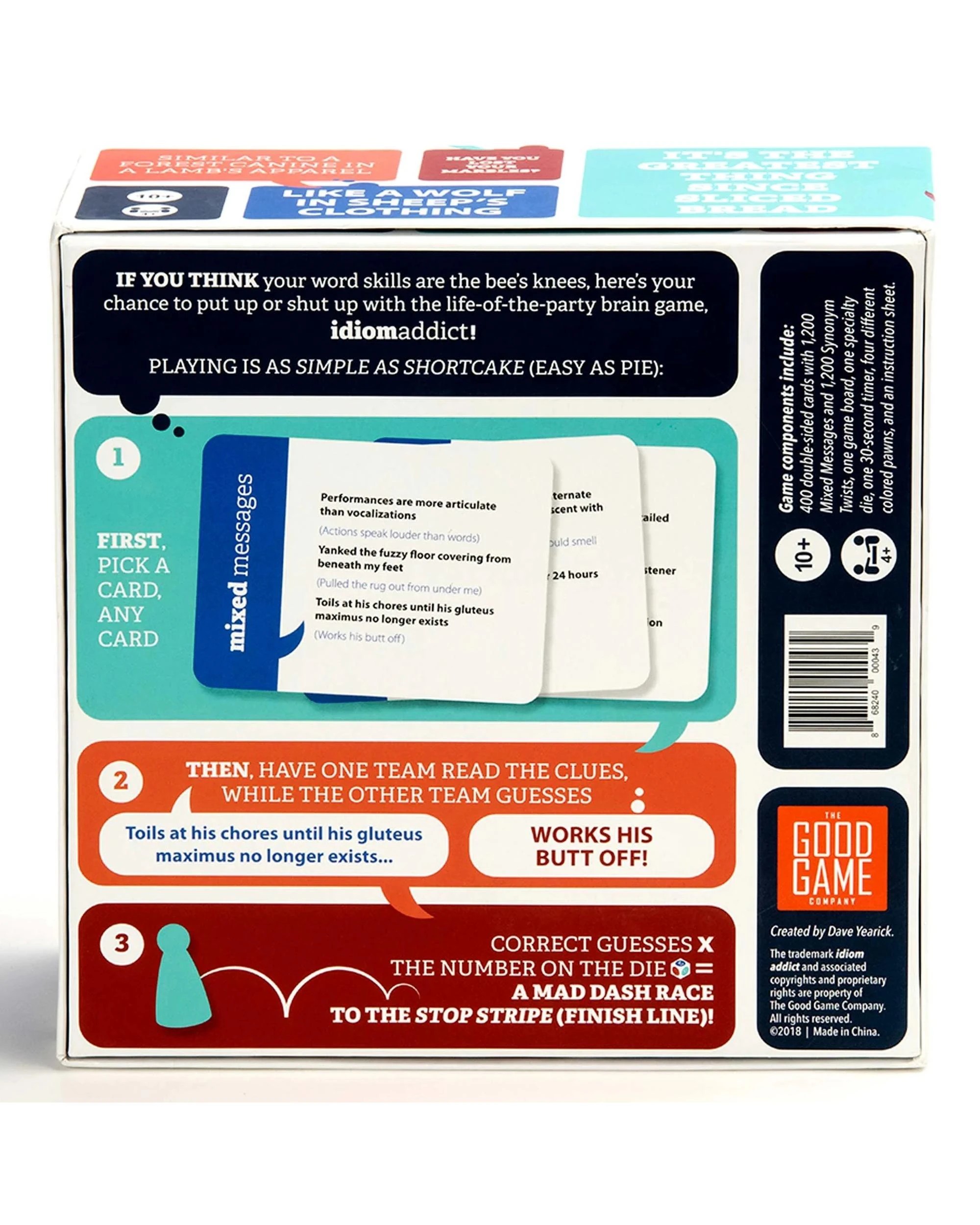 4 Idiom Addict Card Game, 4 of 4