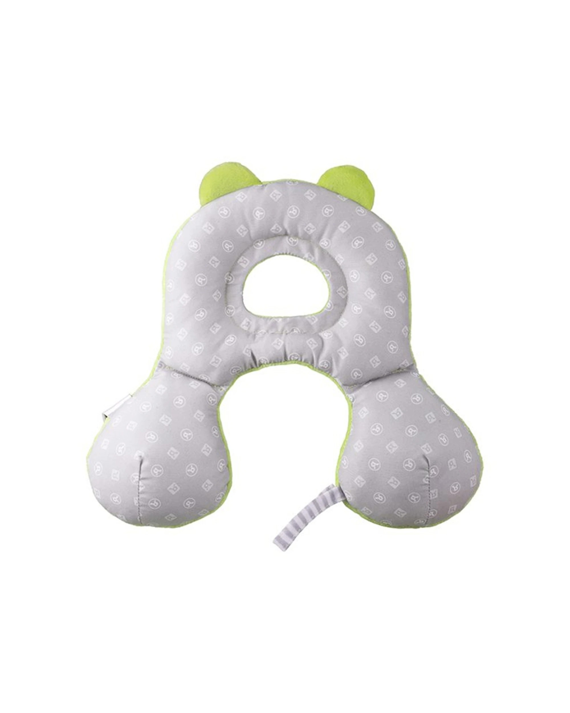 2 Benbat Infant Baby Travel Pillow With Neck Support And Pacifier Strap - Yellow, 2 of 3