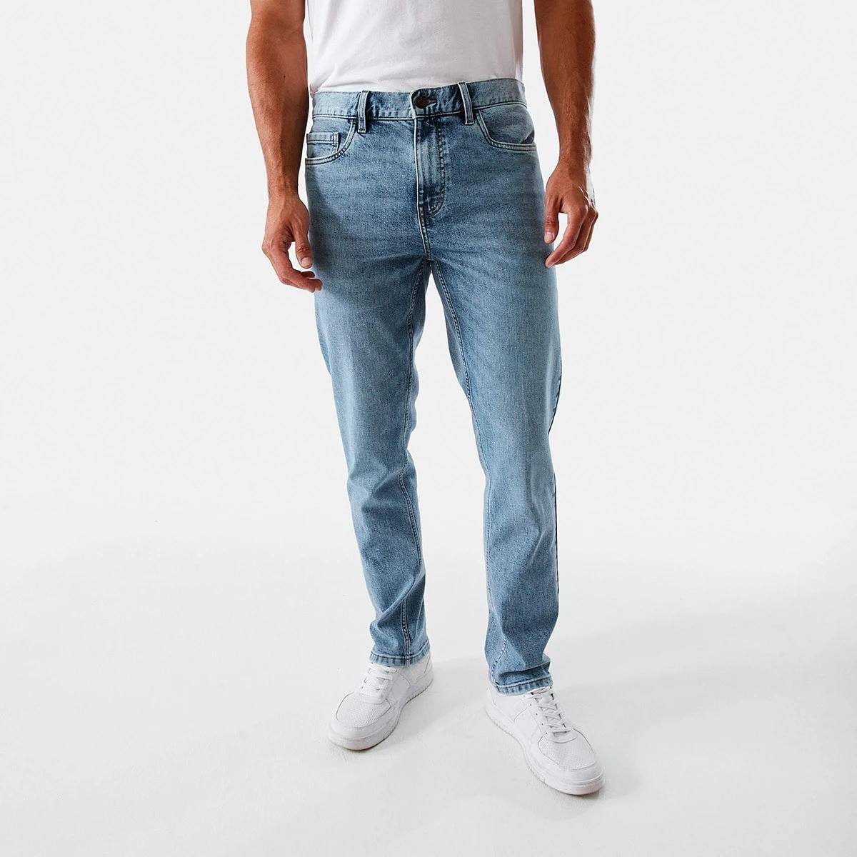 1 Slim Fit Stretch Jeans LIGHT WASH, 1 of 5