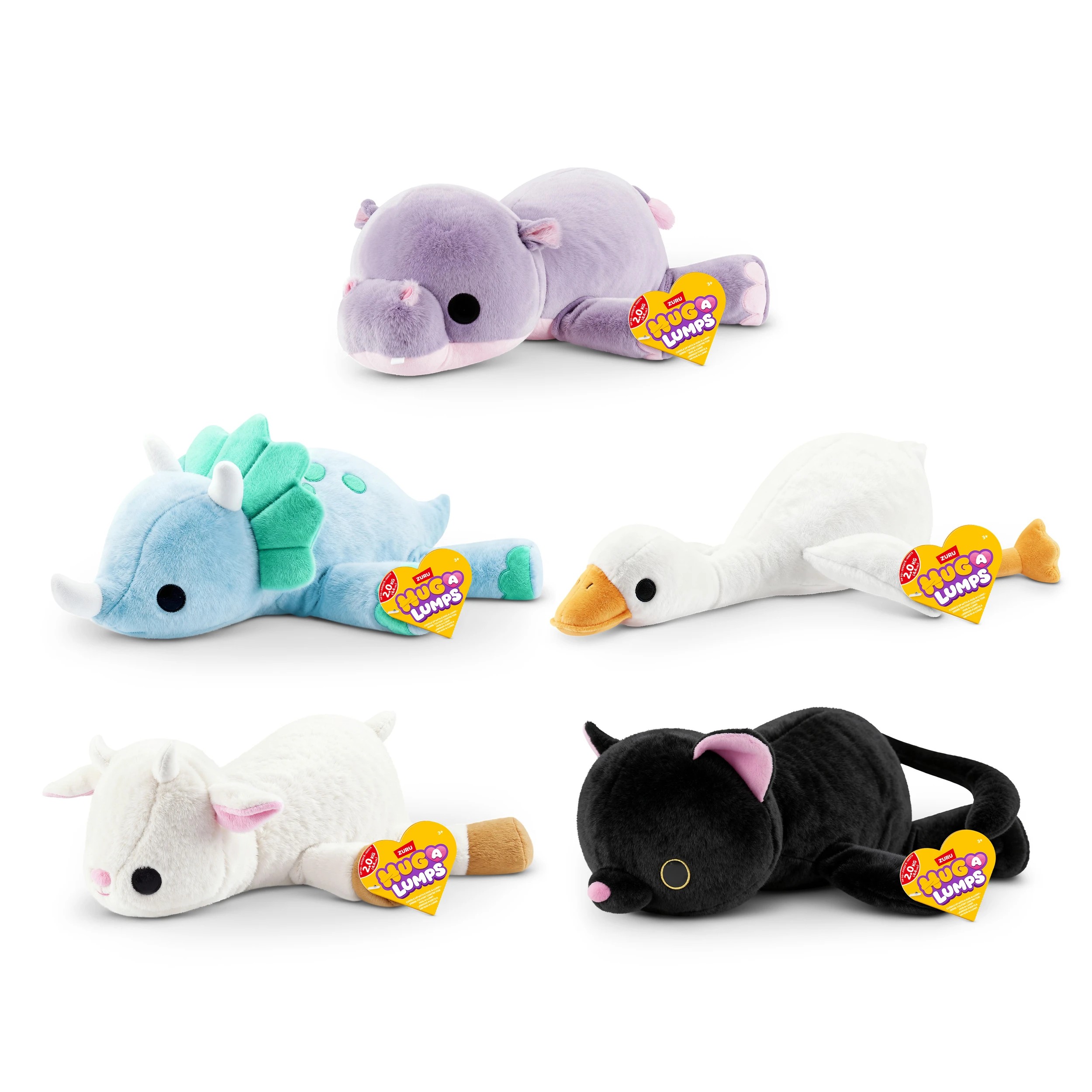 1 Zuru Hug-A-Lumps Plush Toy - Large, Assorted, 1 of 7