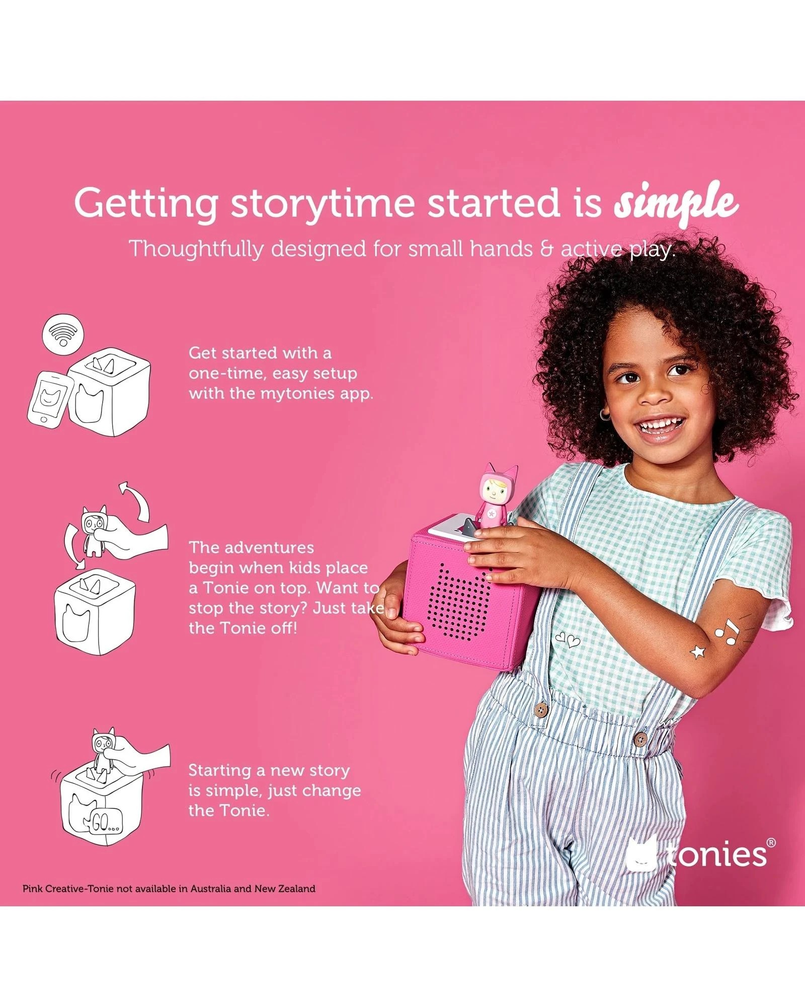 3 Tonies - Toniebox - Playtime Puppy Starter Set - Pink, 3 of 8