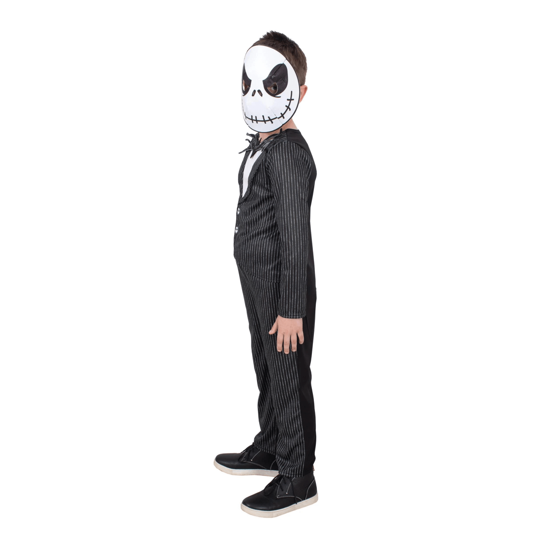 2 The Nightmare Before Christmas - Jack Skellington Deluxe Kids Costume Size 6-8yrs - Black, 2 of 4