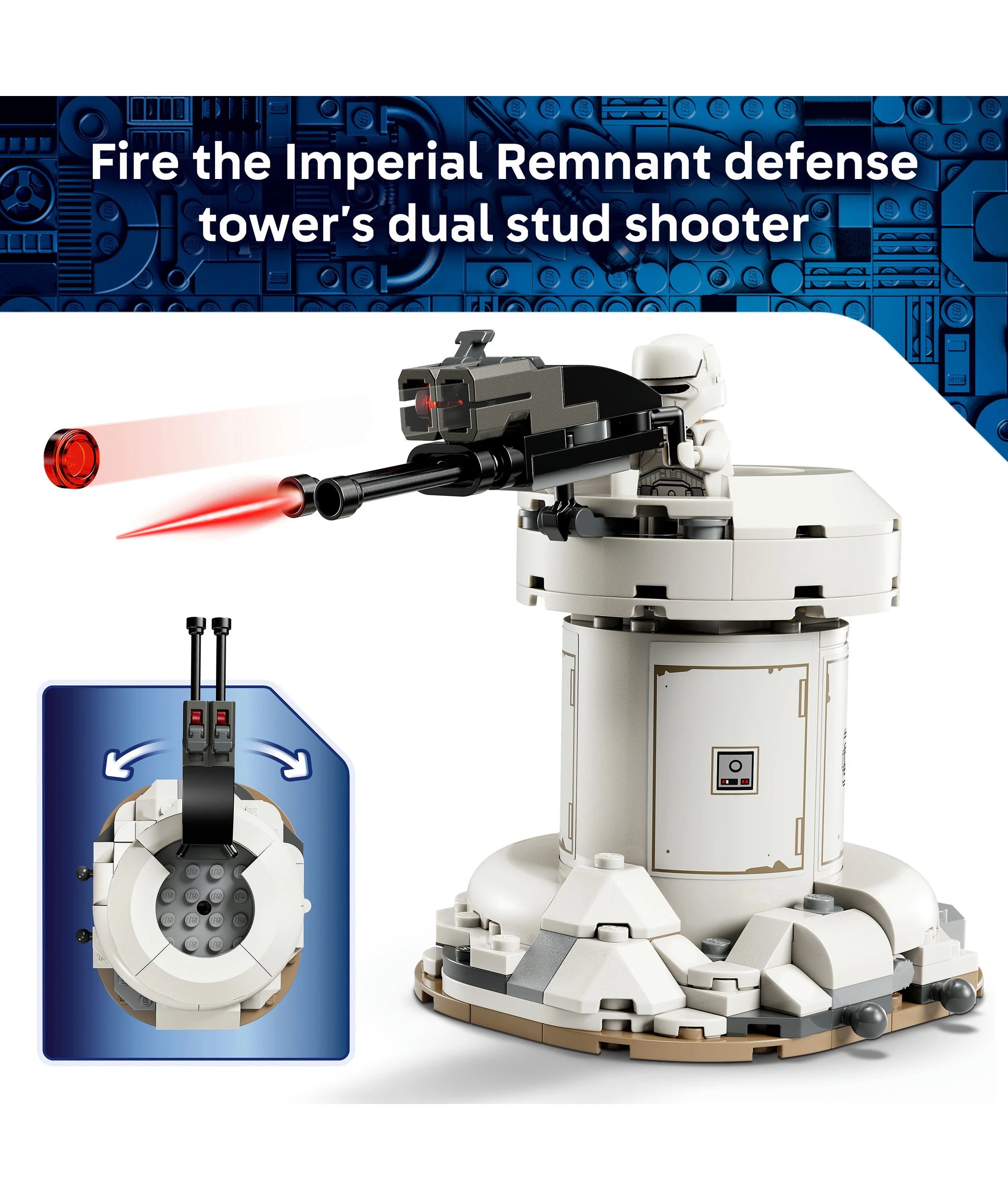 5 LEGO Star Wars AT-RT Attack 75444, 5 of 10