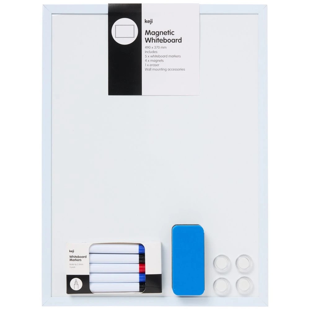 1 Keji Whiteboard Value Pack 490x370mm, 1 of 4