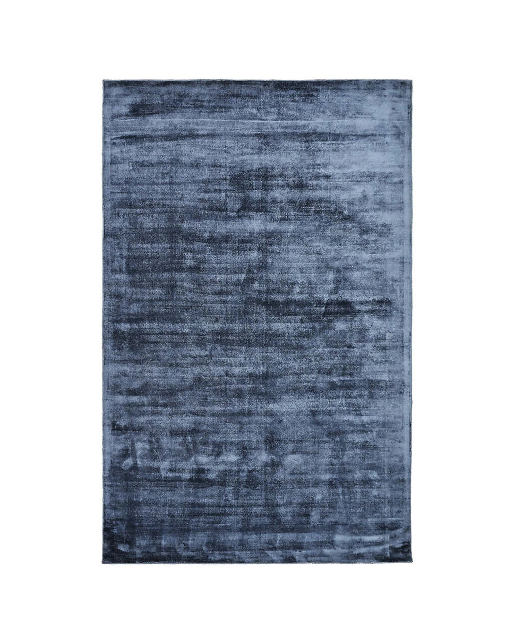 1 J. Elliot Neo Viscose Floor Rug 170x240cm Hand-Loomed 100 Percent Viscose Material Floor Rug - Blue, 1 of 3