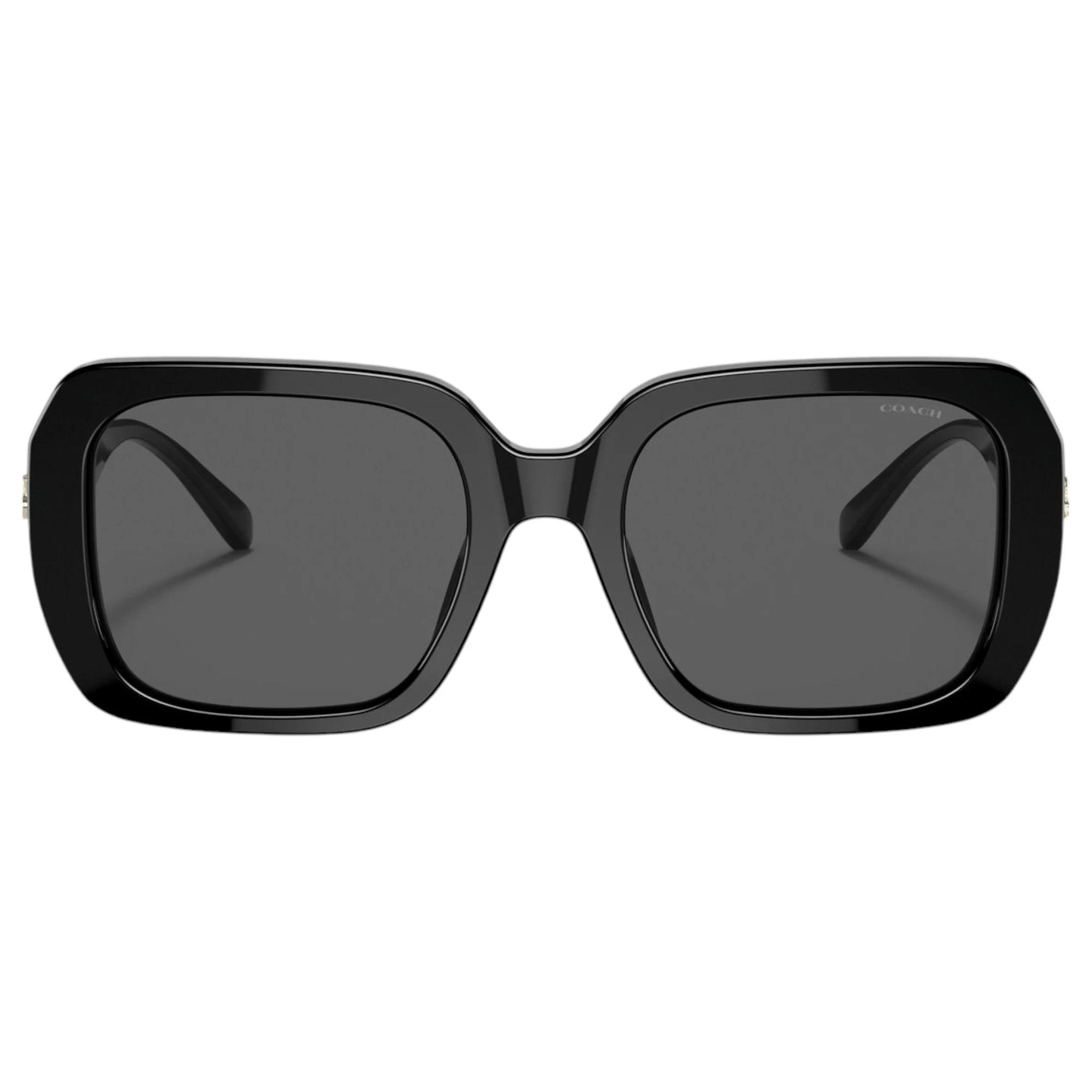 2 Coach Womens Sunglasses HC8329U Sunnies BLACK/DARK GREY, 2 of 5