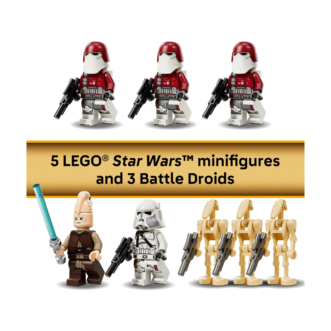 6 LEGO Star Wars Republic Juggernaut 75413, 6 of 10