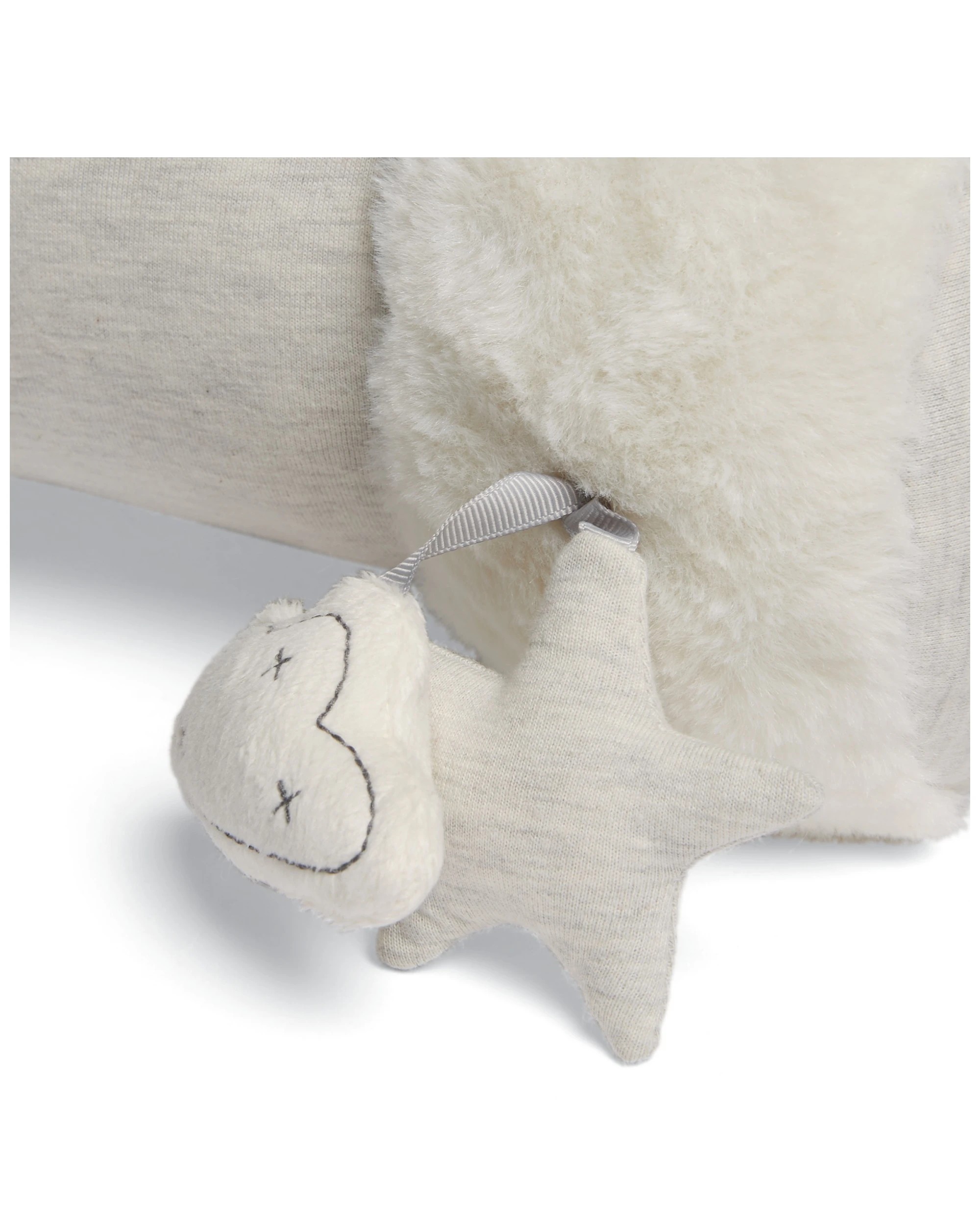 4 Babystudio 3in1 Portacot Play Yard Toy Bar & Mattress - Grey, 4 of 4