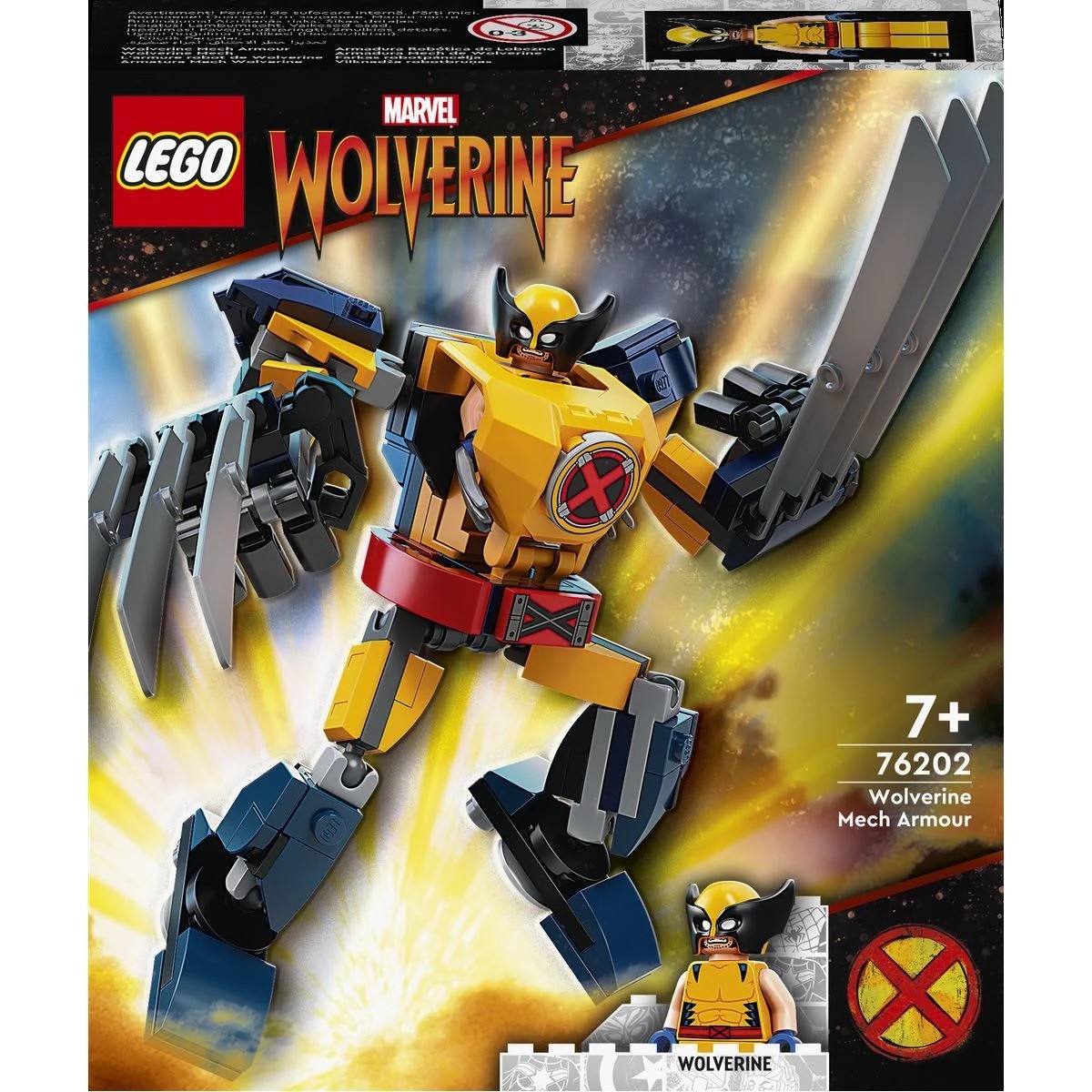 1 LEGO Marvel Avengers Movie 4 Wolverine Mech Armour 76202, 1 of 9