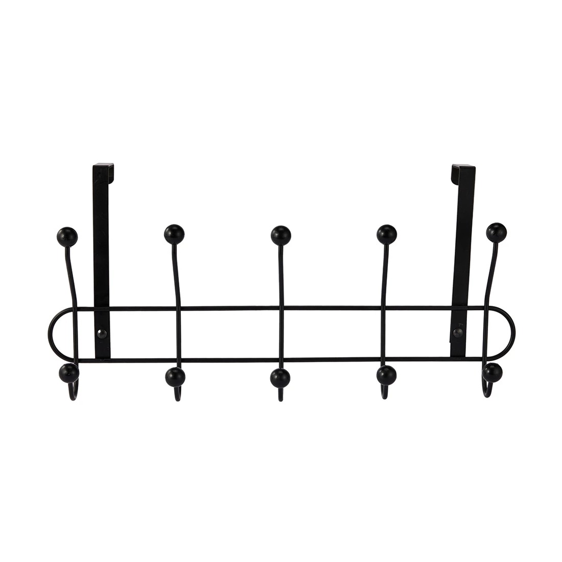 2 Over The Door Hooks - Black, 2 of 7