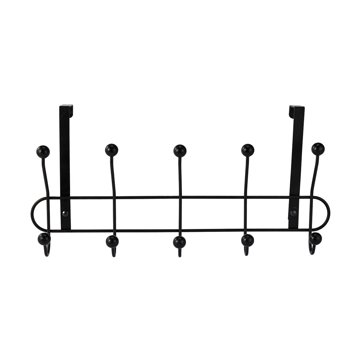 2 Over The Door Hooks - Black, 2 of 7